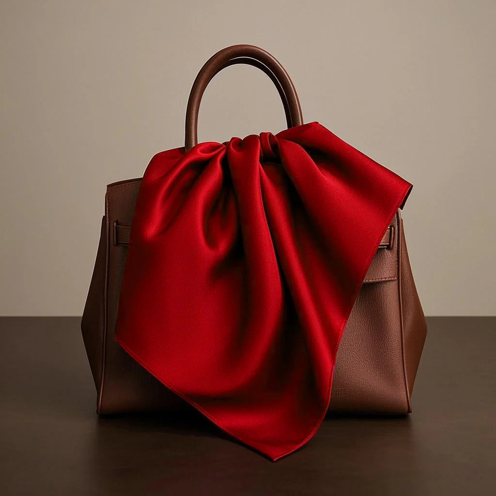 Foulard Carré 100% Soie de Mûrier 53*53cm / 21 - Image 34