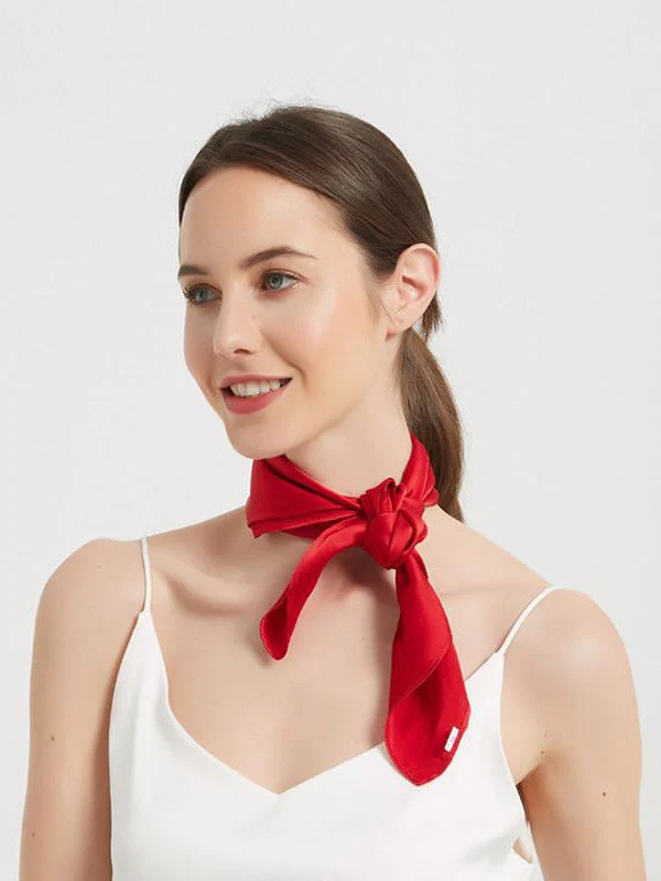 Foulard Carré 100% Soie de Mûrier 53*53cm / 21 - Image 36