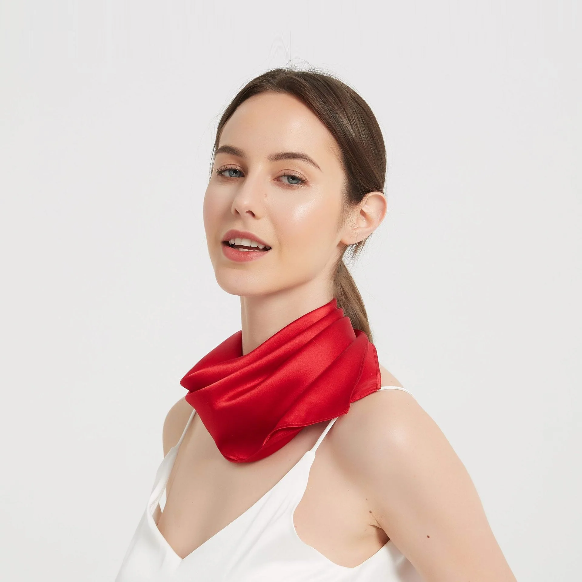 Foulard Carré 100% Soie de Mûrier 53*53cm / 21 - Image 38
