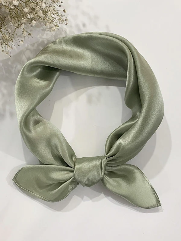Foulard Carré 100% Soie de Mûrier 53*53cm / 21 - Image 40