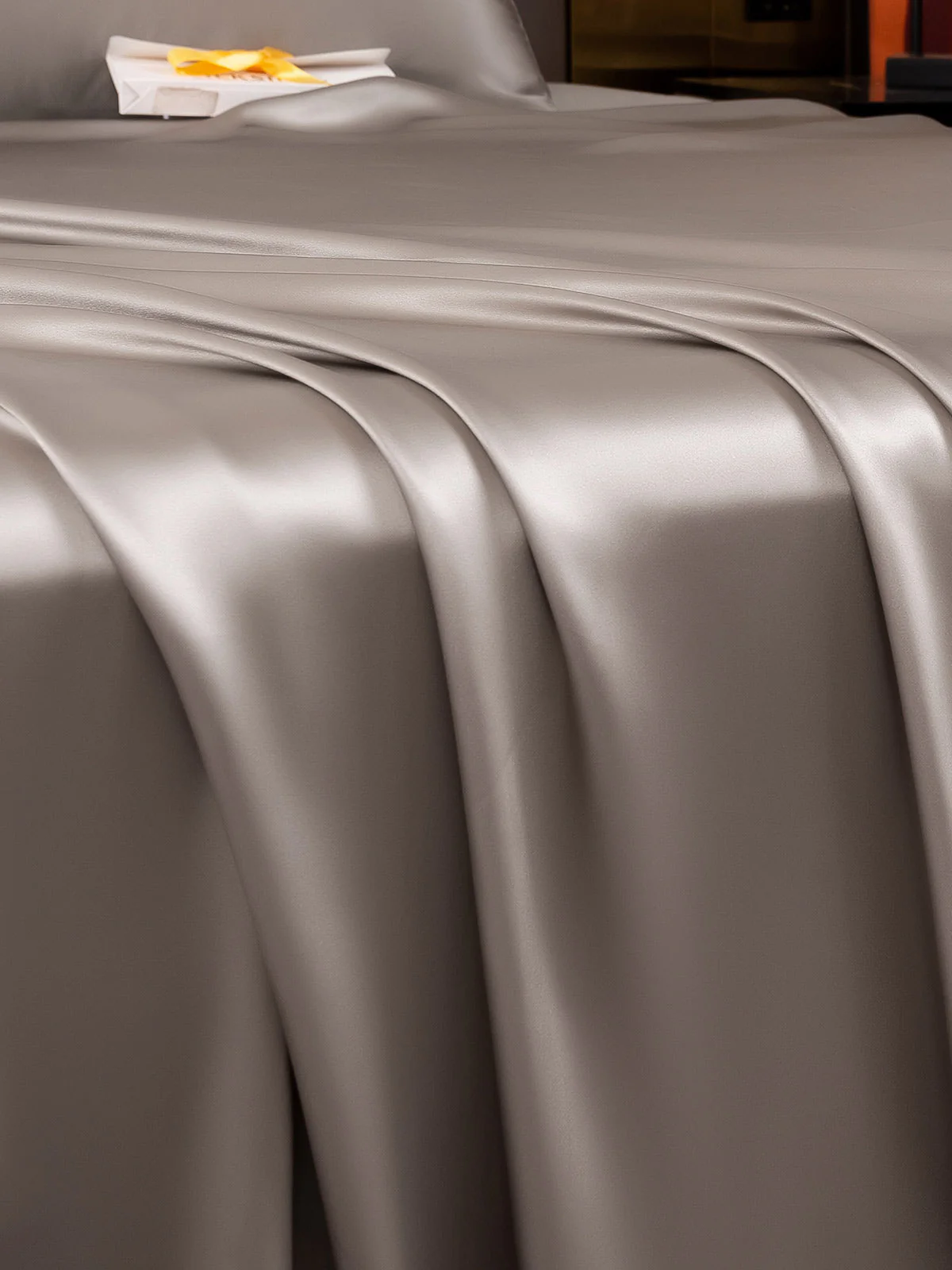 19Mommes Drap Plat En Soie Avec Couture - Image 26