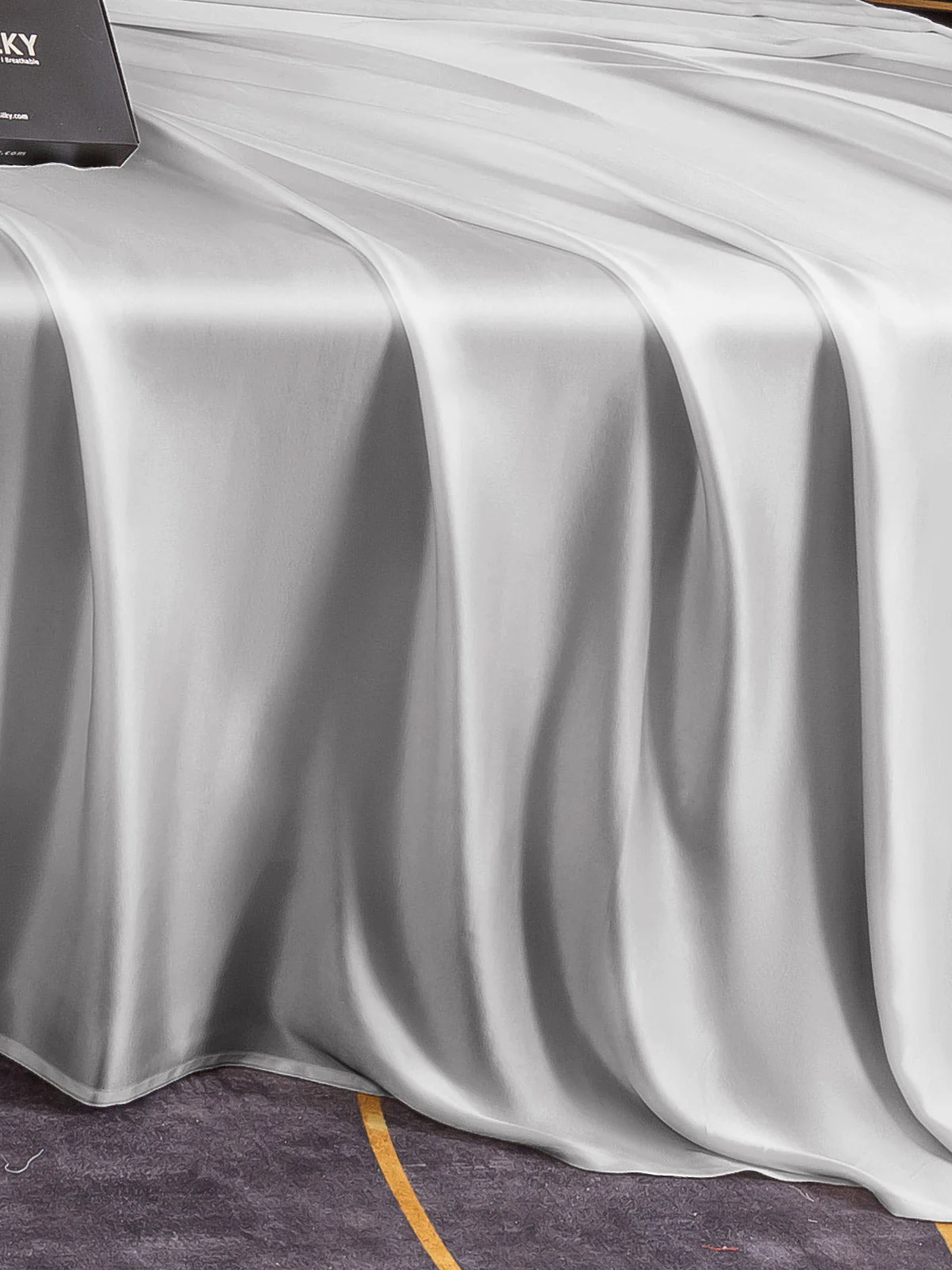 19Mommes Drap Plat En Soie Avec Couture - Image 32