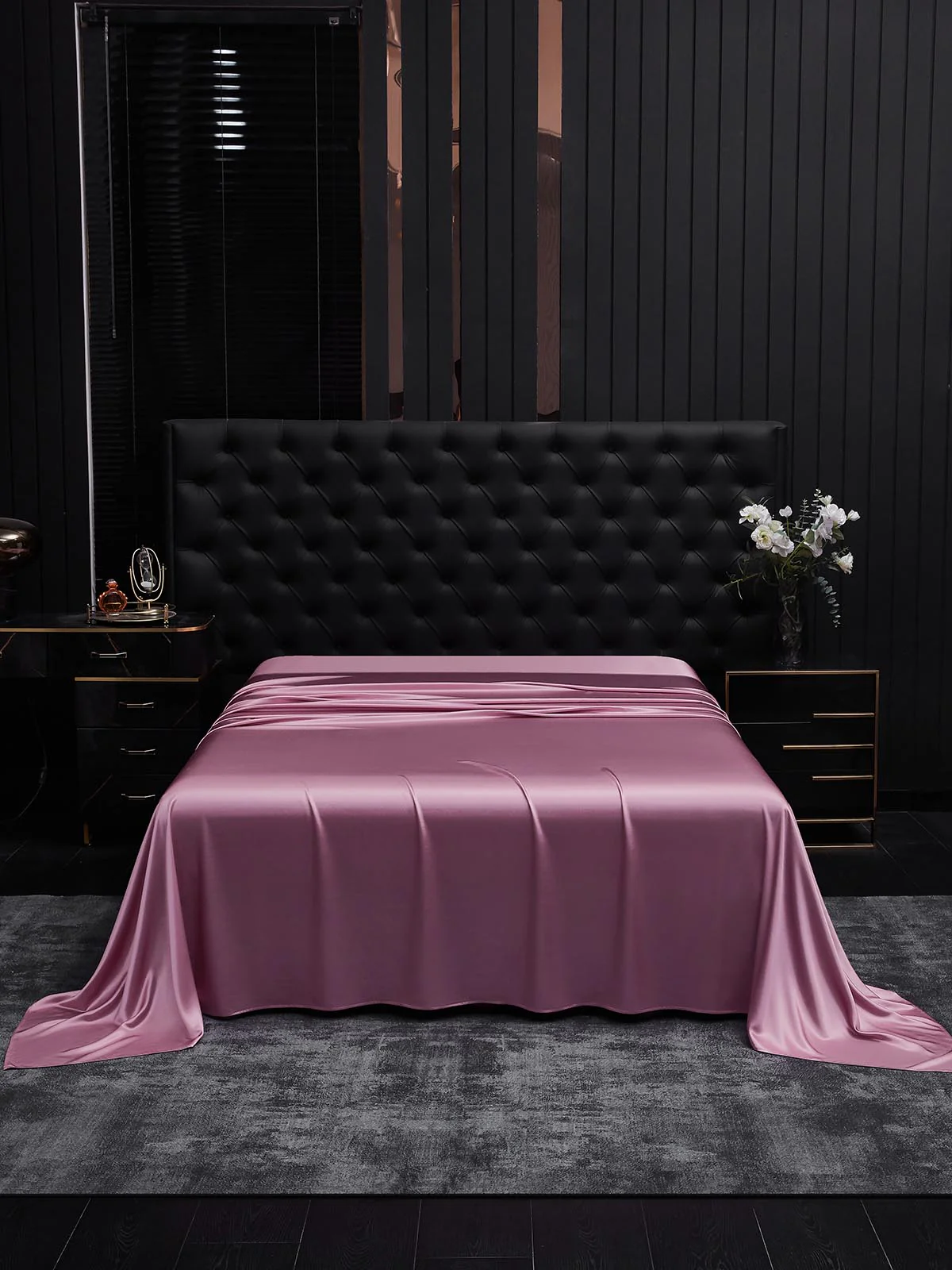 19Mommes Drap Plat En Soie Avec Couture - Image 60