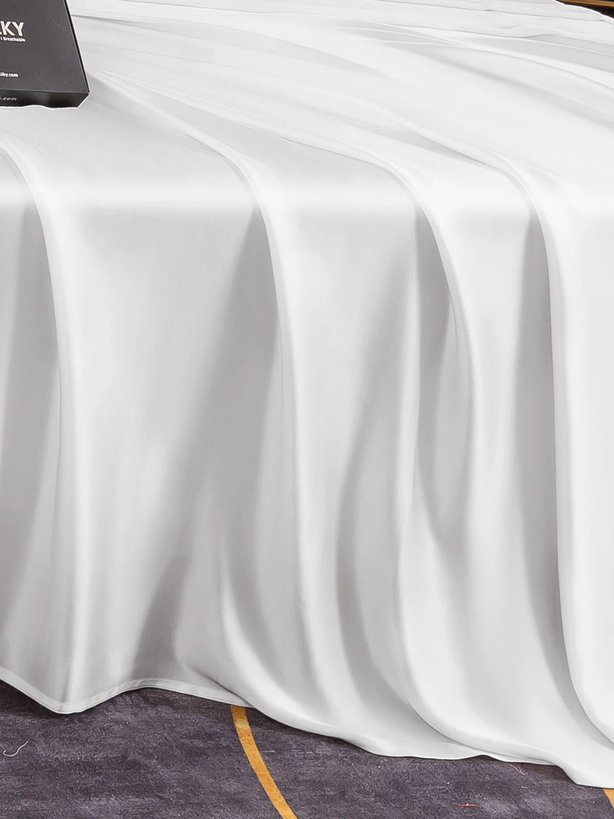 19Mommes Drap Plat En Soie Avec Couture - Image 7