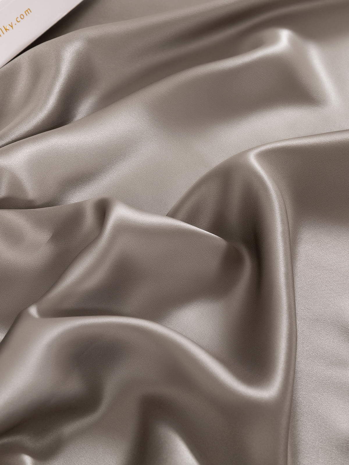 19Momme 3Pcs Set de soie Draps Plat+2x Taies d‘oreiller - Image 58