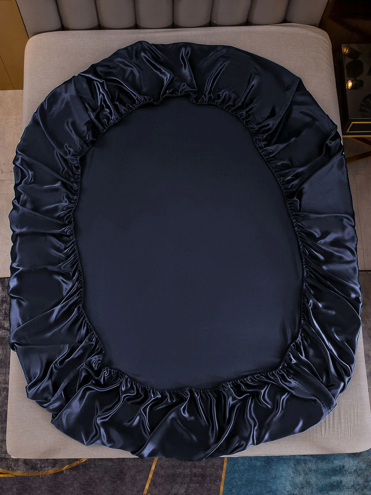 19Mommes Drap Housse en Soie Sans Couture - Image 15