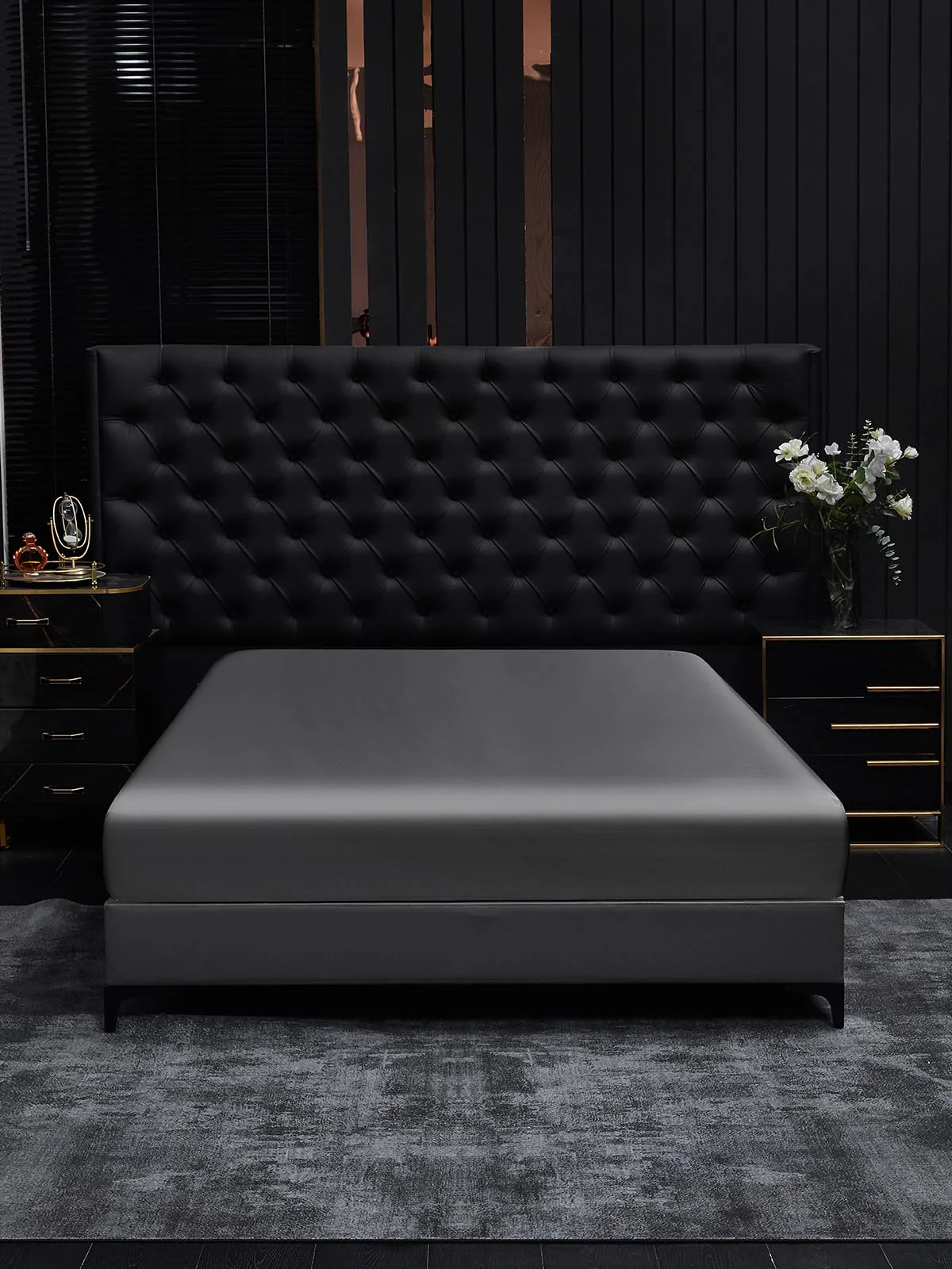 19Mommes Drap Housse en Soie Sans Couture - Image 24