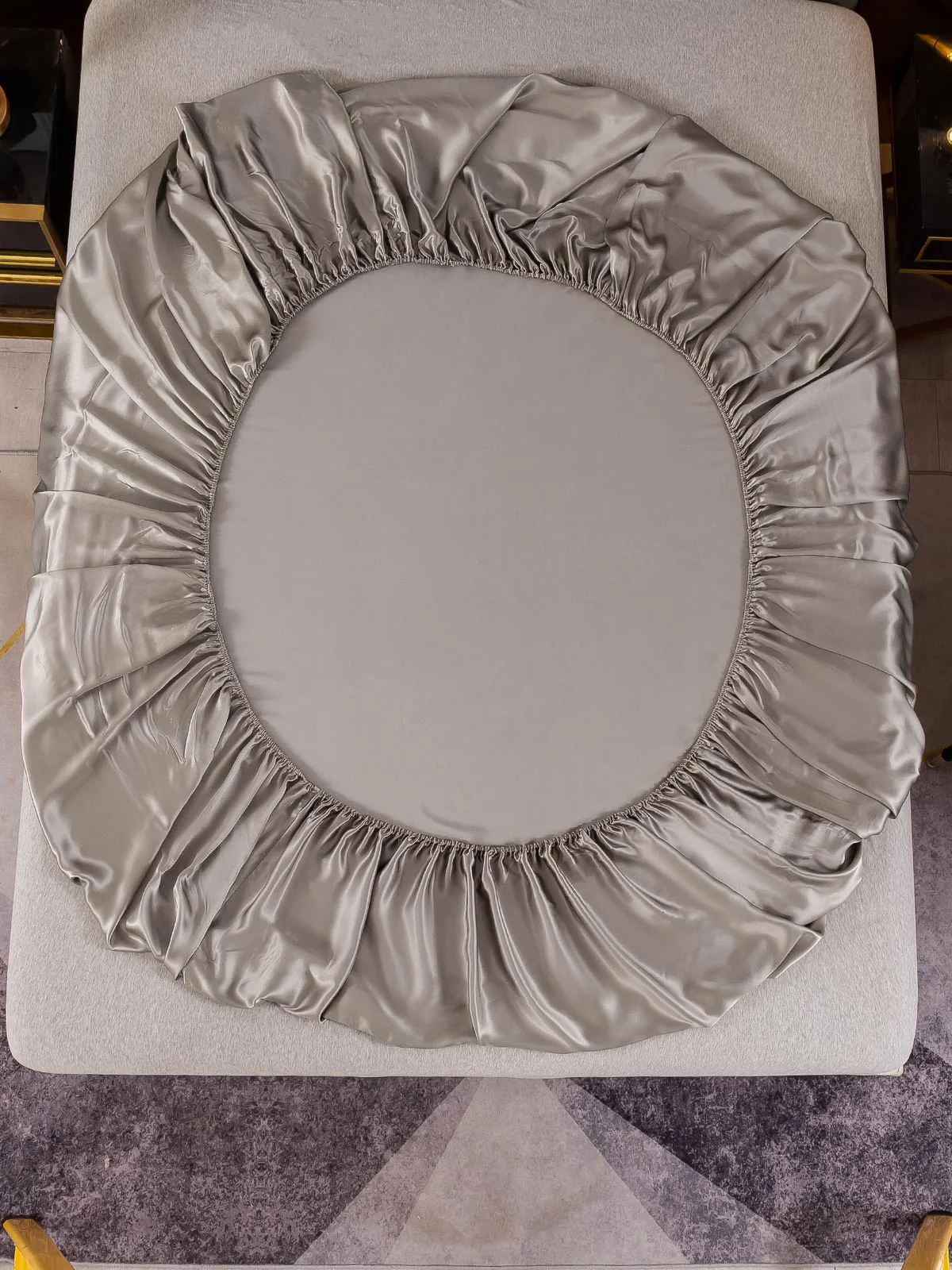 19Mommes Drap Housse en Soie Sans Couture - Image 65