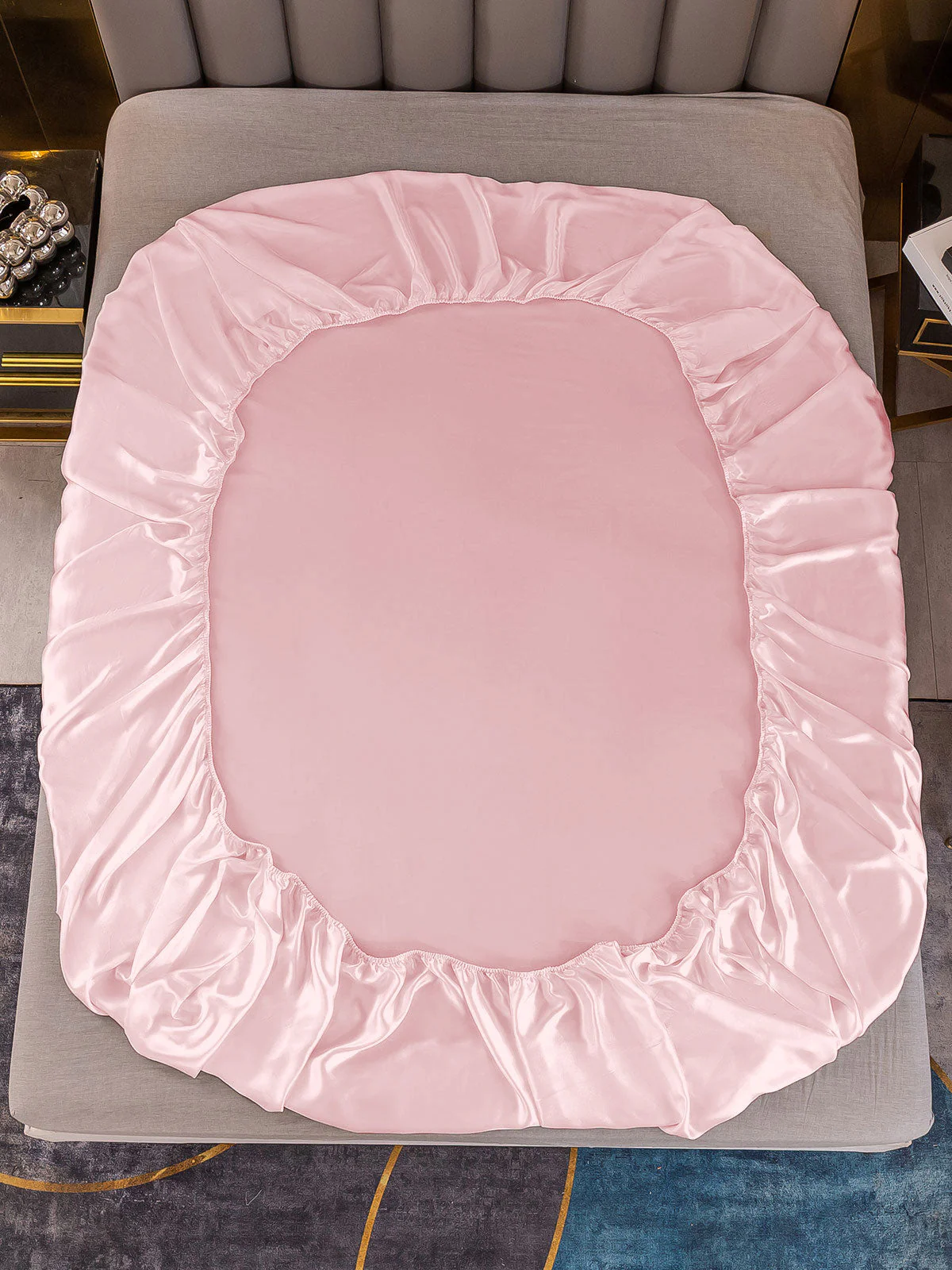19Mommes Drap Housse en Soie Sans Couture - Image 78