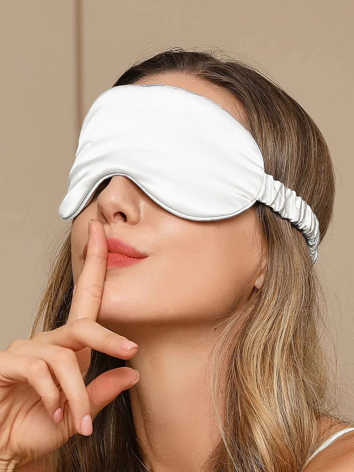 Masque de Sommeil en Soie Pure avec Bande Élastique - Image 17