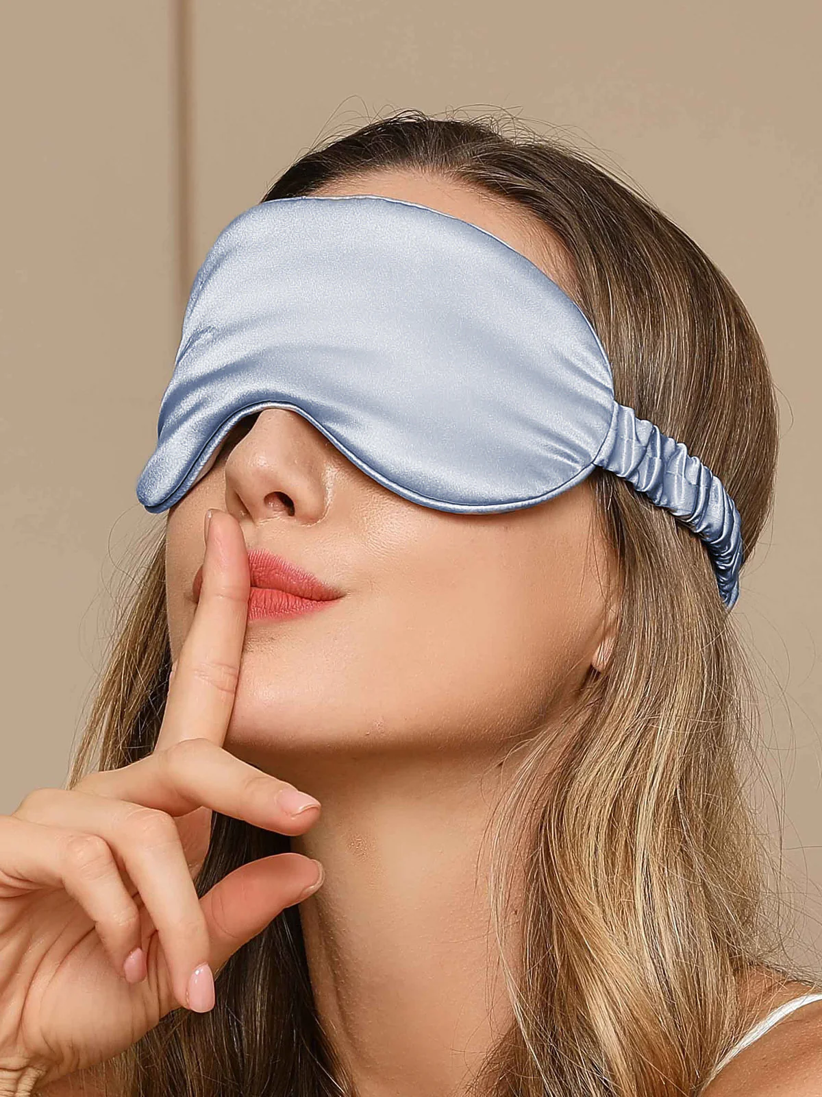 Masque de Sommeil en Soie Pure avec Bande Élastique - Image 28