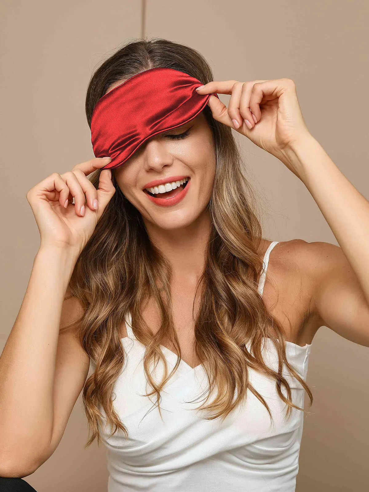 Masque de Sommeil en Soie Pure avec Bande Élastique - Image 33