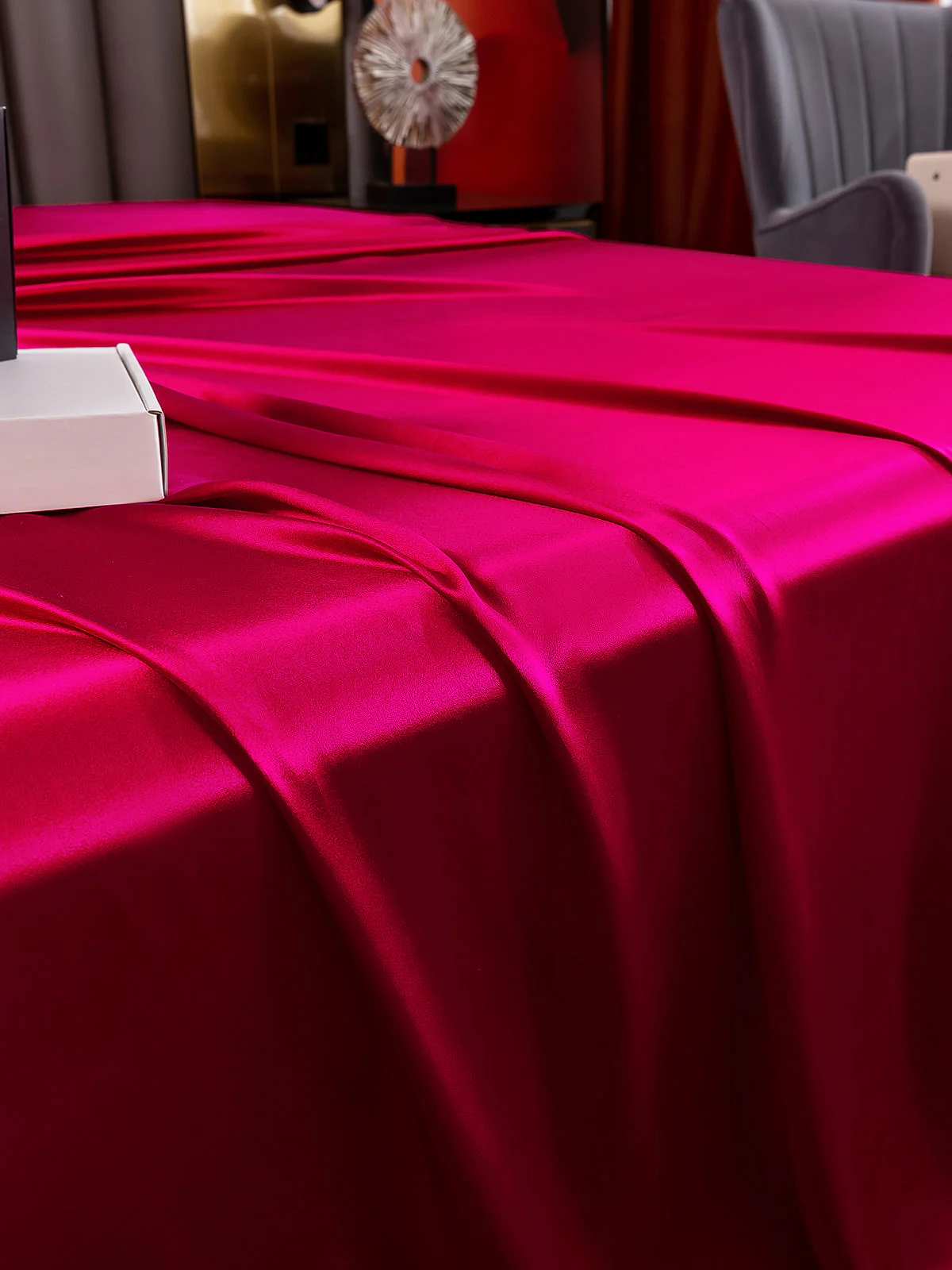 19Momme 4pièces soie 1x drap housse+1xDraps Plat+2x taies d‘oreiller - Image 28