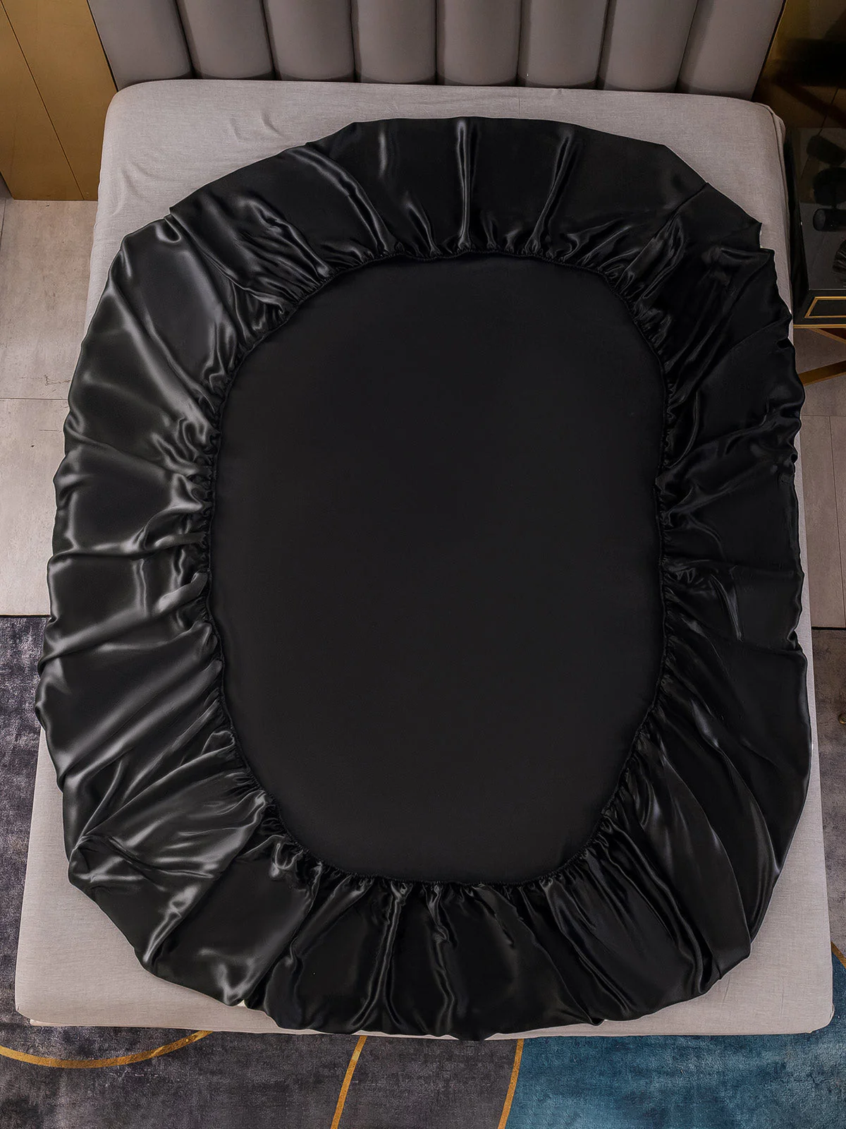 19Momme 3 pièces soie 1x drap housse+2x taies d‘oreiller - Image 10