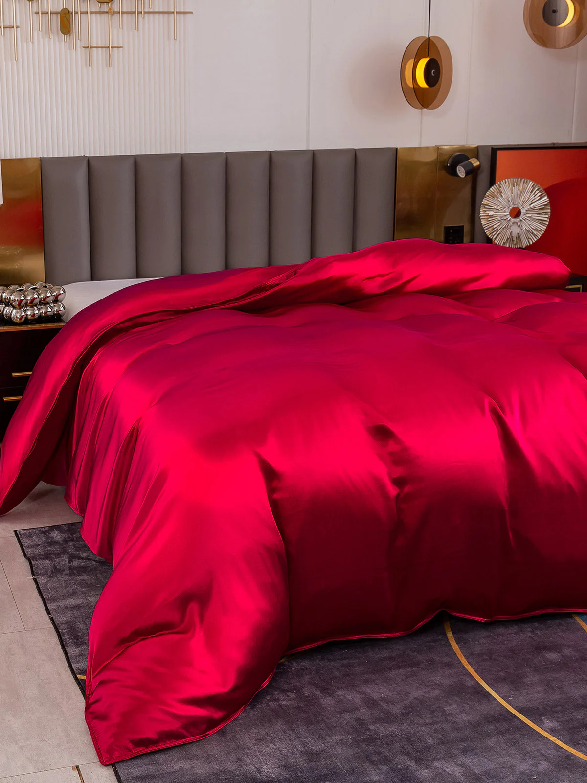 19Momme Housse de Couette en Soie Sans Couture - Image 41