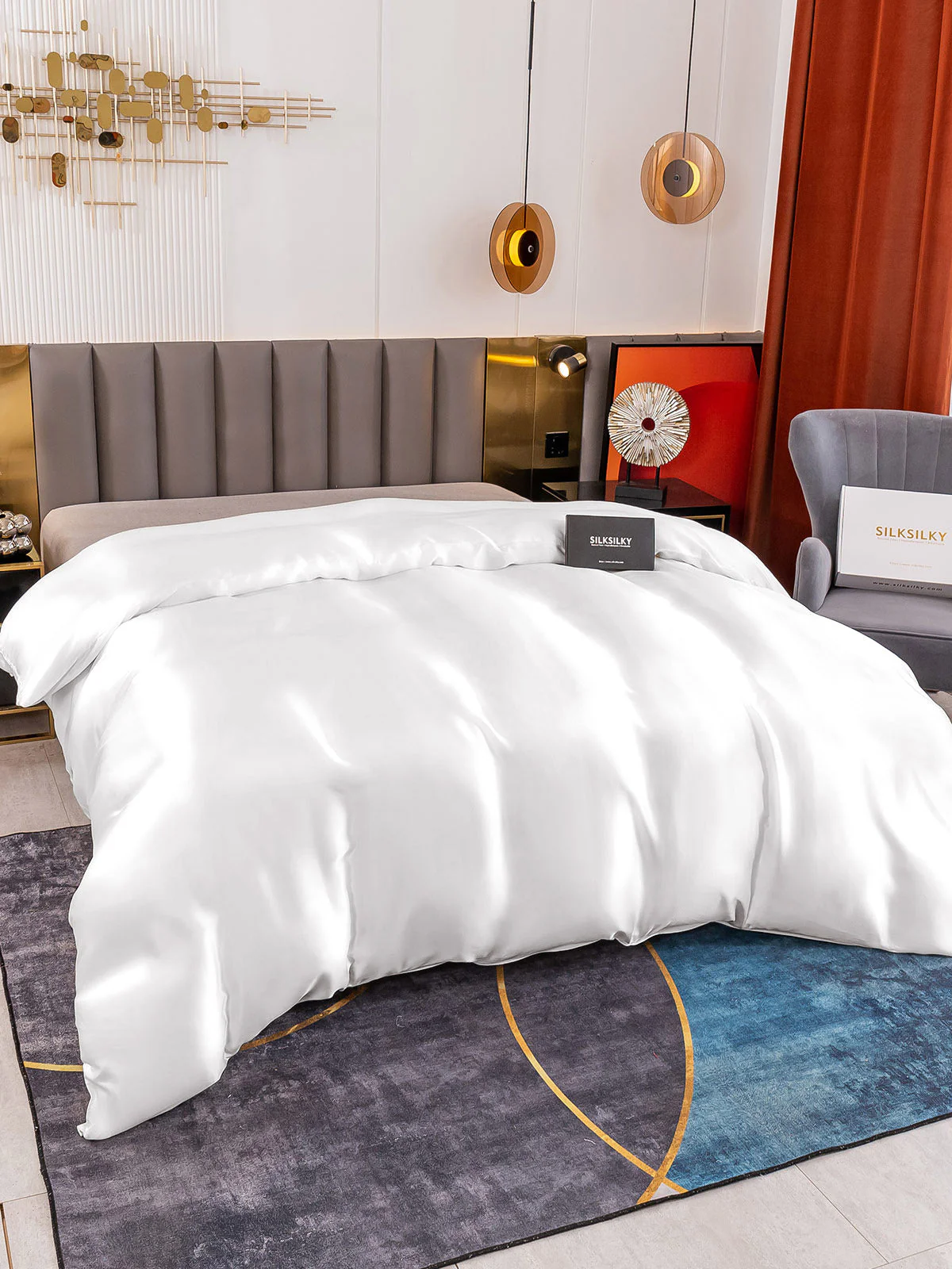 19Momme Housse de Couette en Soie Sans Couture - Image 7