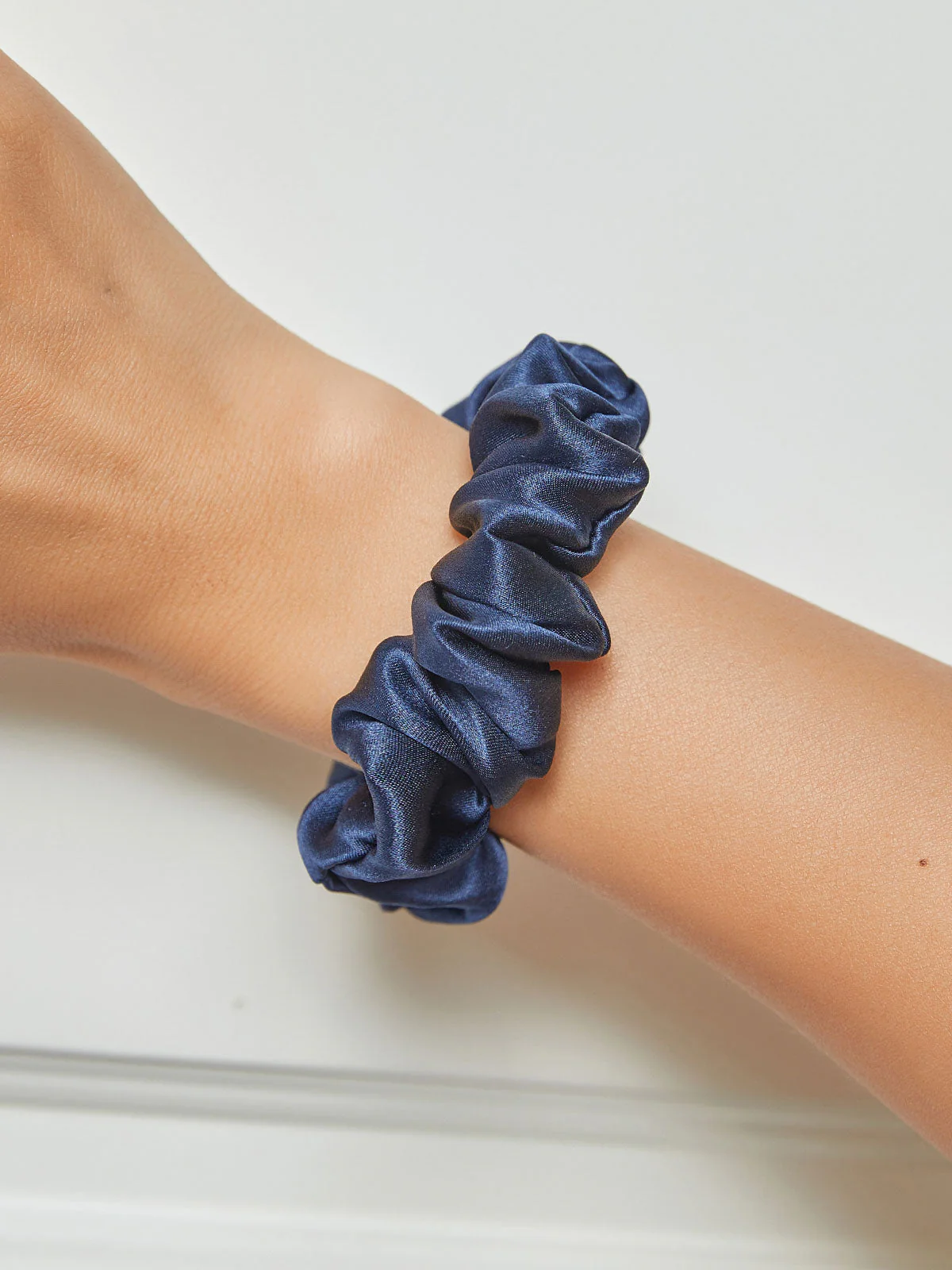 Chouchou Classique Doux En Soie 16Momme - 2cm - Image 19