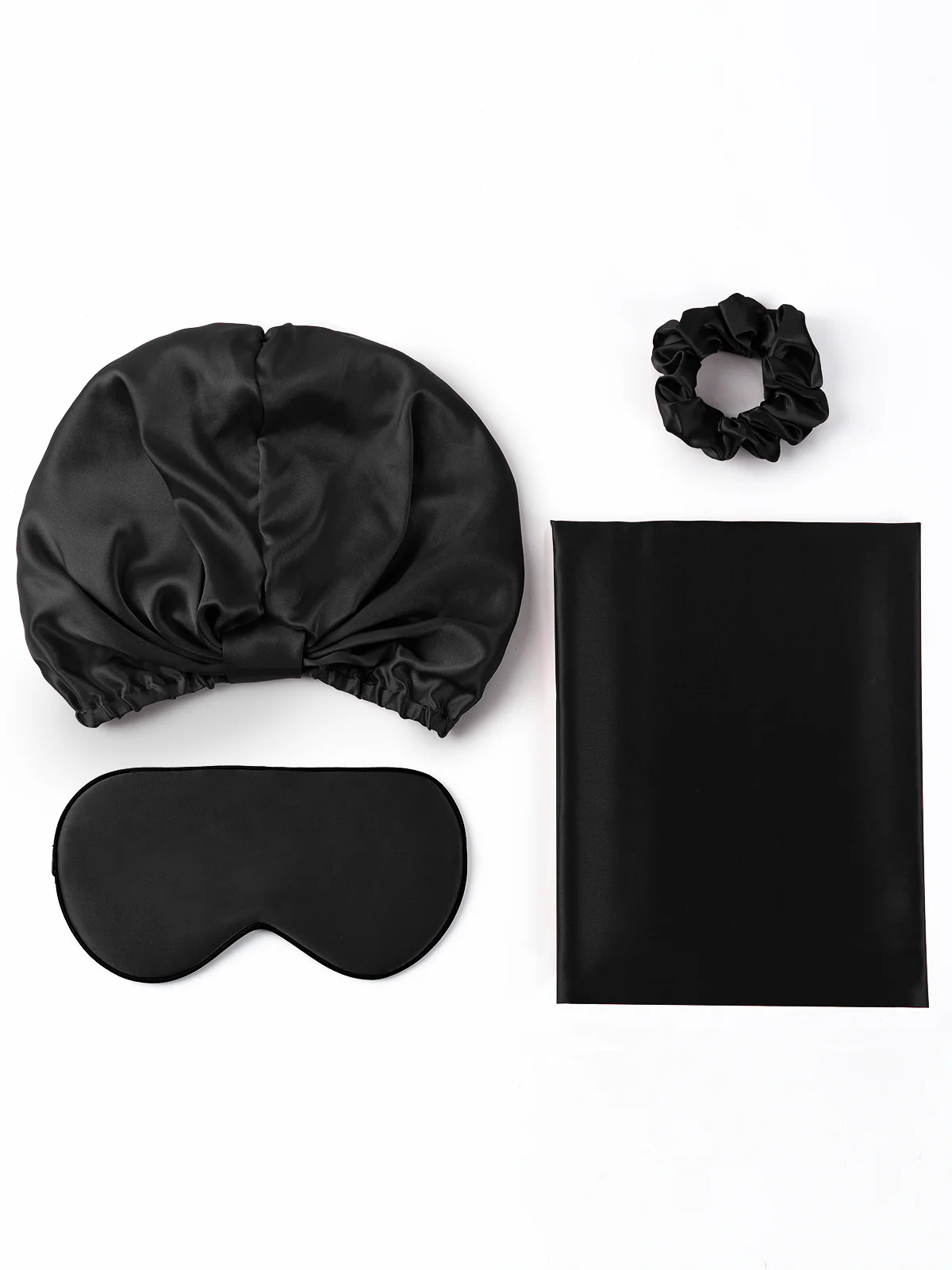 22Momme 4Pcs Set Soie Sommeil de Beauté Respectueux de la Peau Ensemble - Image 8