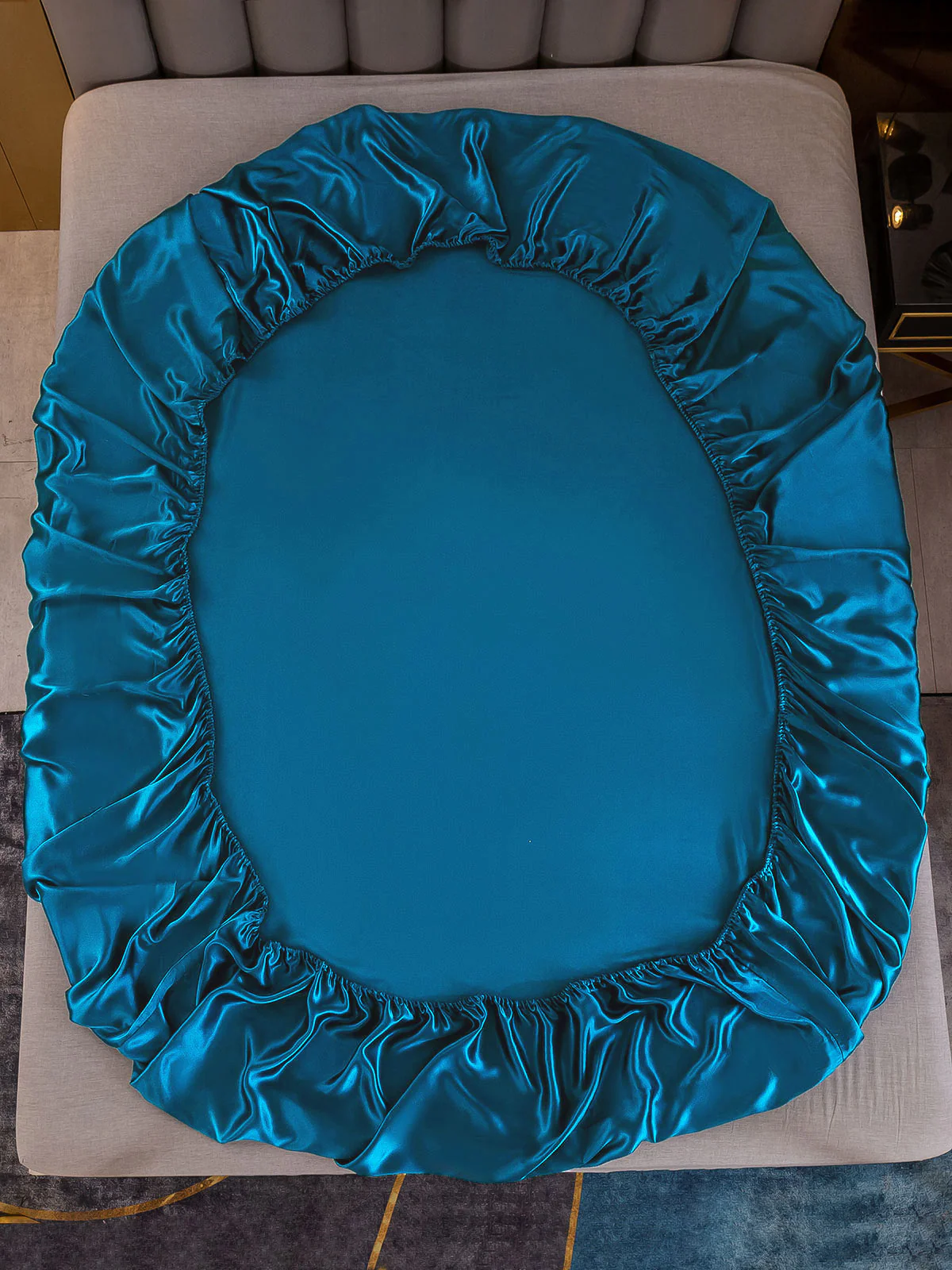 22Momme 3 pièces soie 1x drap housse+2x taies d‘oreiller - Image 39