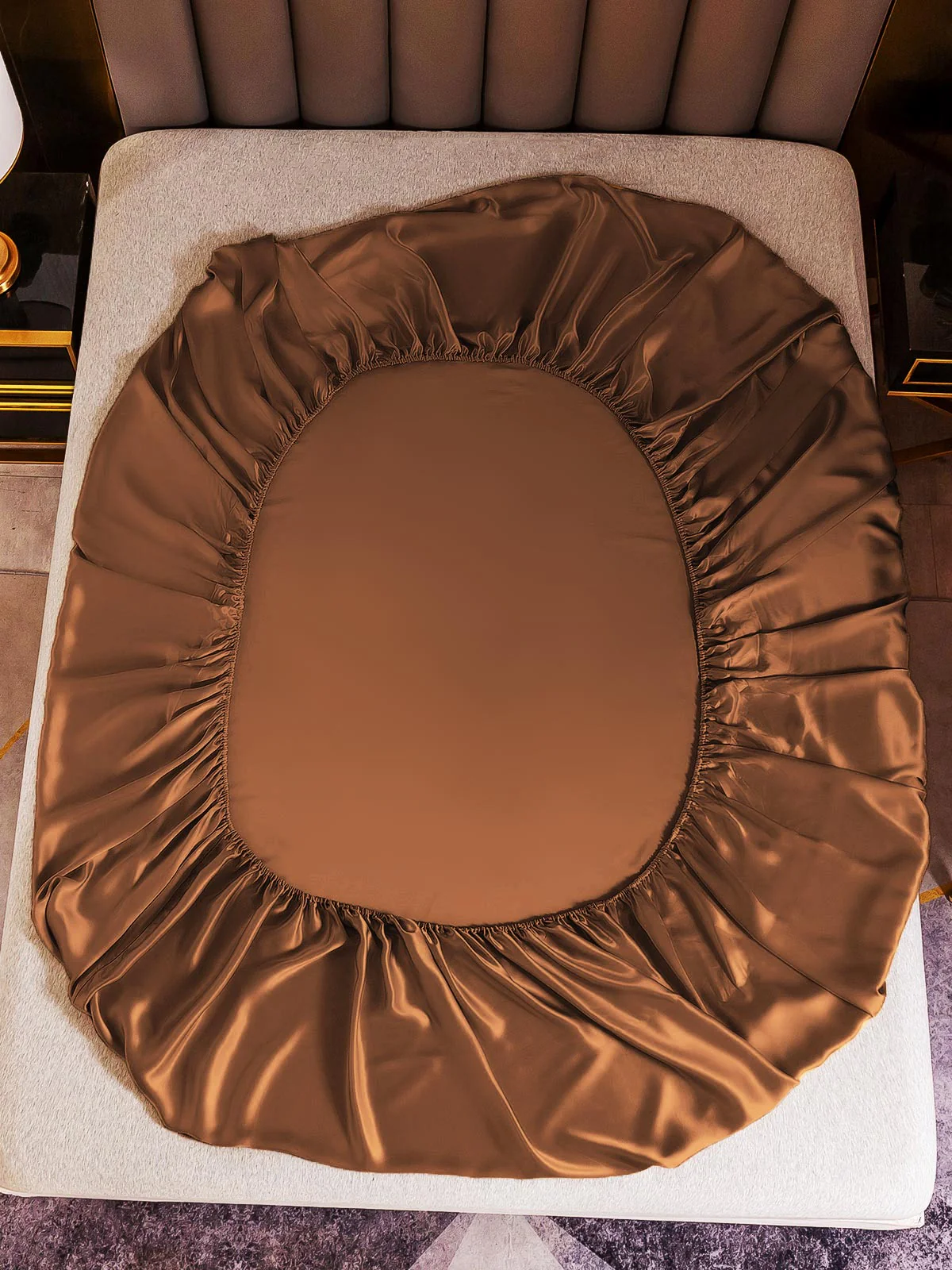 22Momme 3 pièces soie 1x drap housse+2x taies d‘oreiller - Image 45