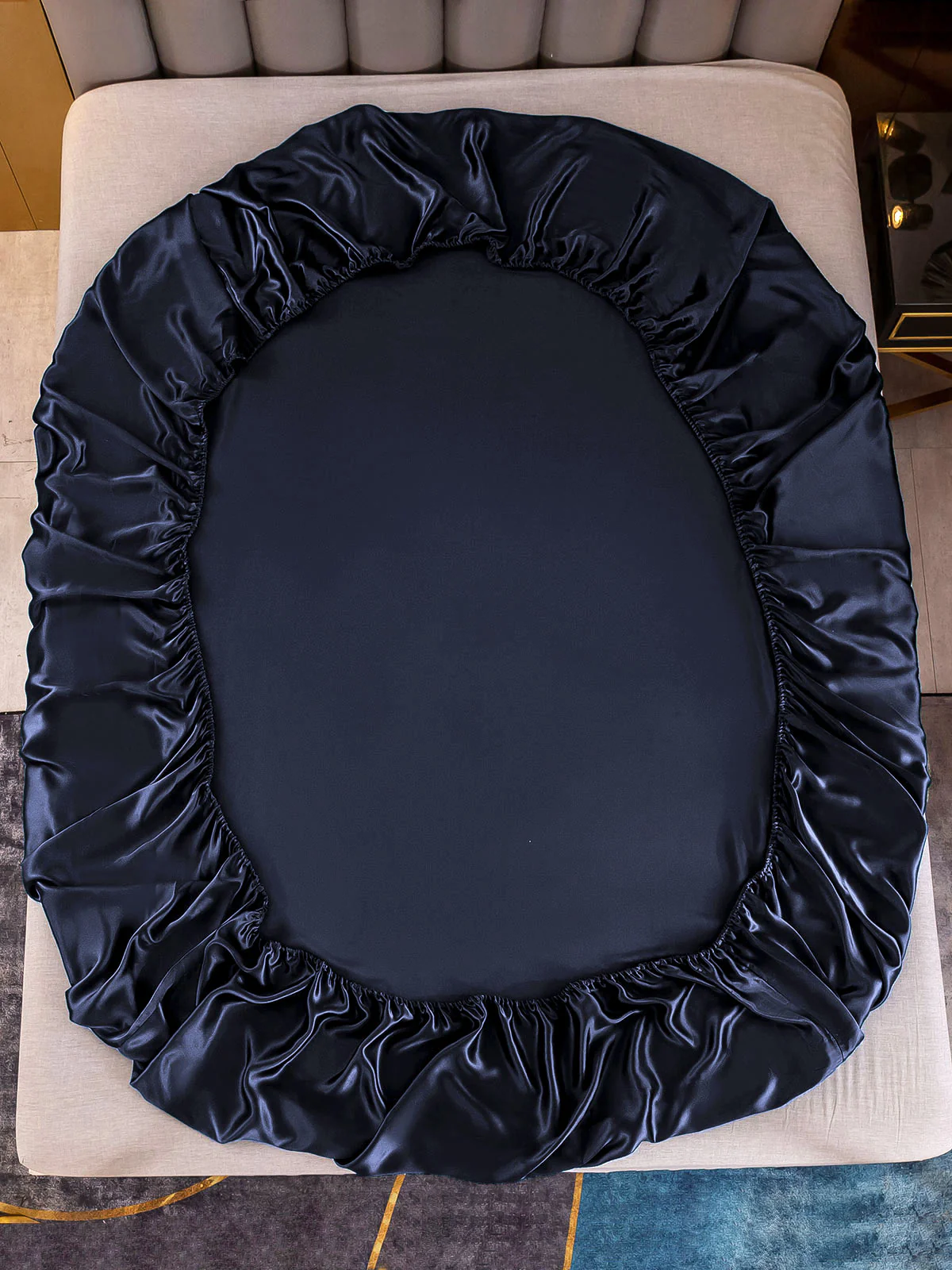 22Momme 3 pièces soie 1x drap housse+2x taies d‘oreiller - Image 9