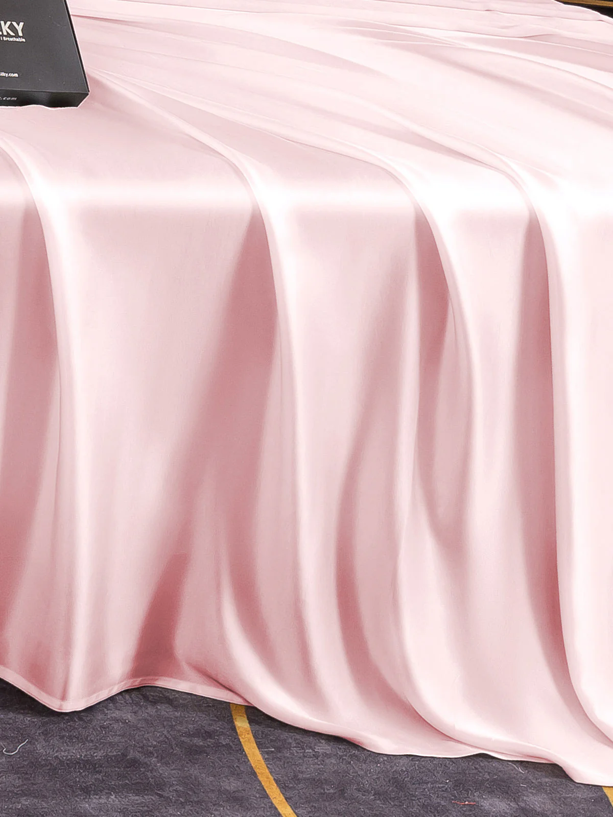 25Momme 3Pcs Set de soie Draps Plat+2x Taies d‘oreiller - Image 20