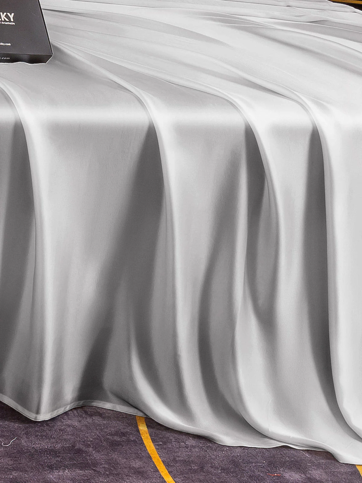 25Momme 3Pcs Set de soie Draps Plat+2x Taies d‘oreiller - Image 25