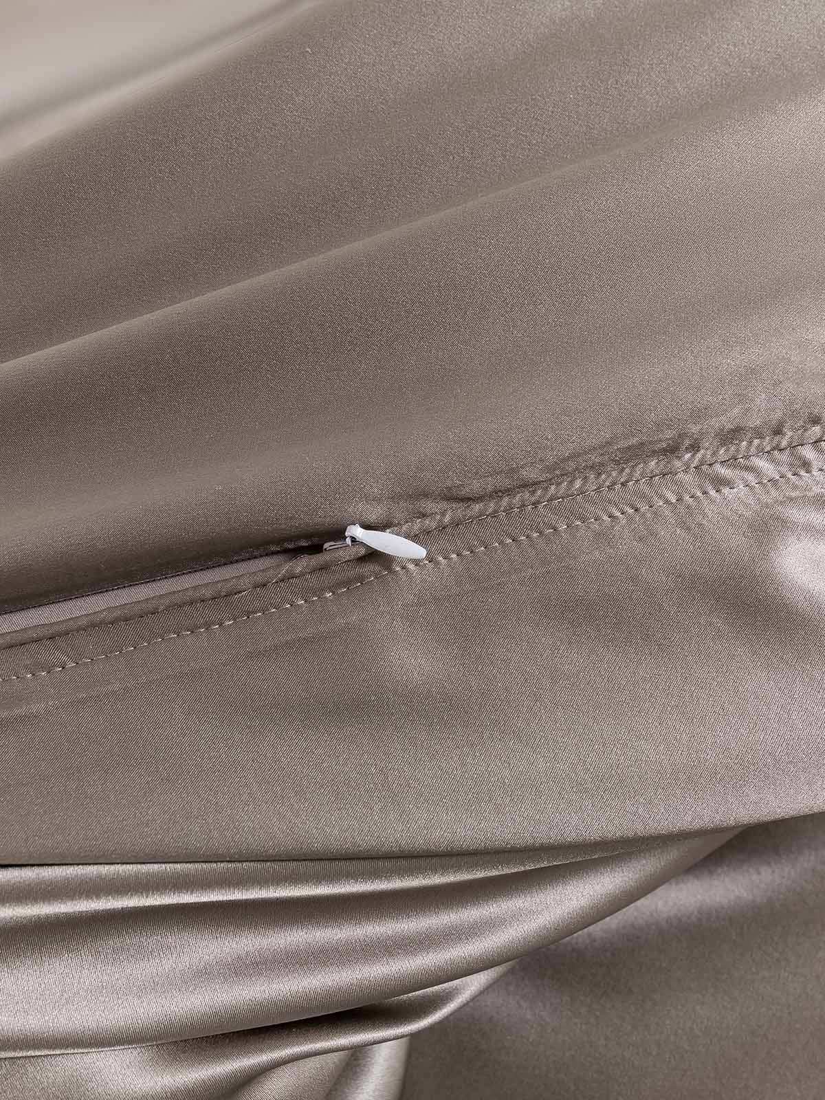 25MM Soie Parure De Lit 3 Pièces 1x Housse de Couette et 2x Taies d‘Oreiller - Image 54