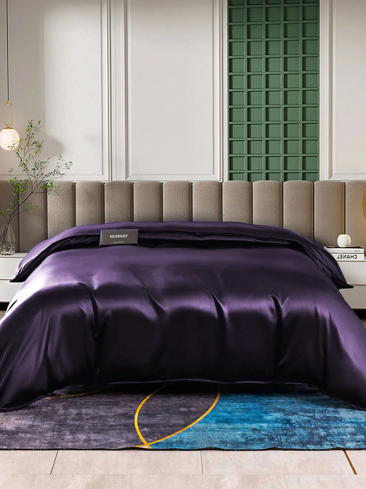 25 Momme Housse de Couette en Soie Luxueuse Sans Couture - Image 28