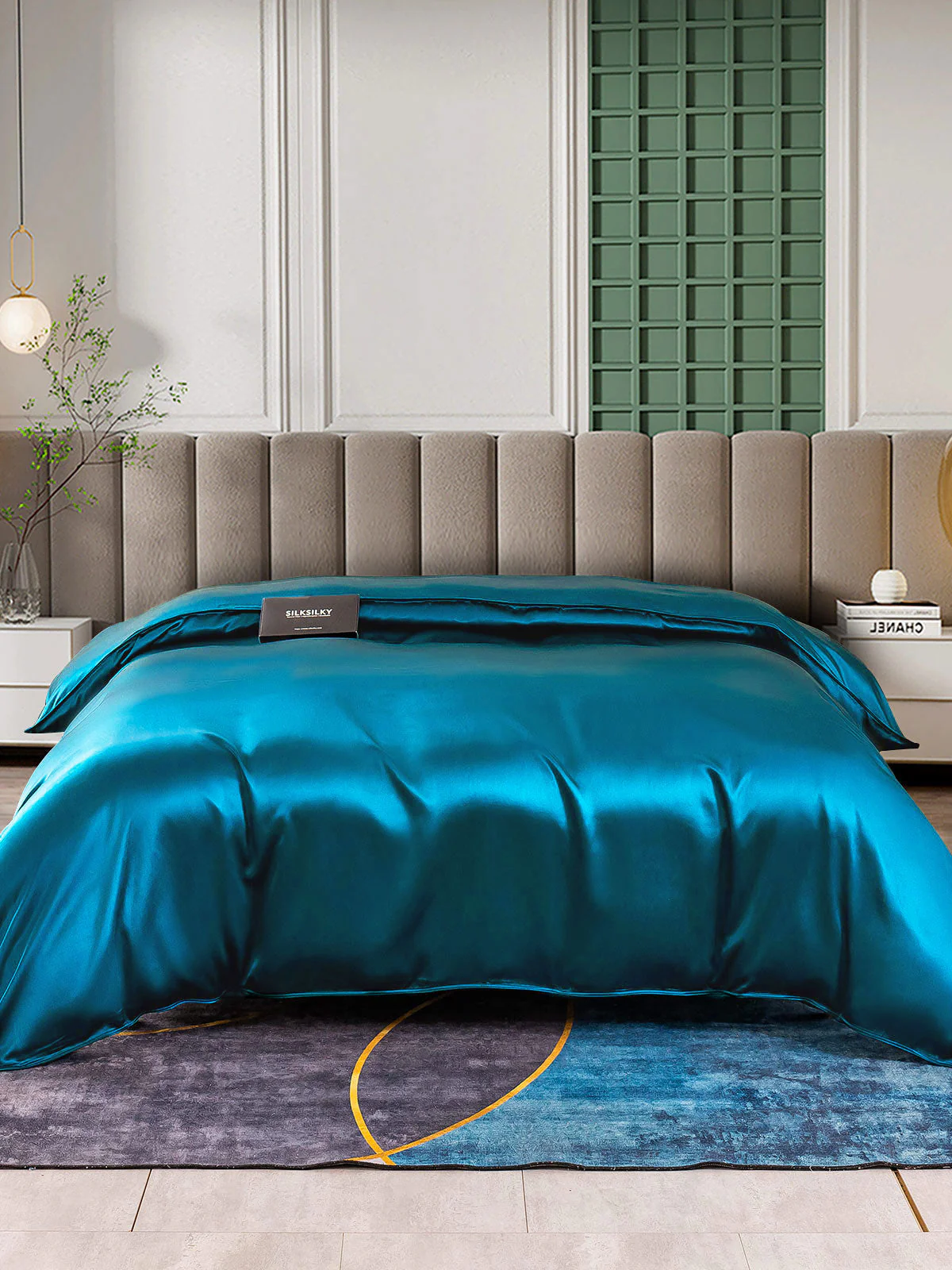 25 Momme Housse de Couette en Soie Luxueuse Sans Couture - Image 34