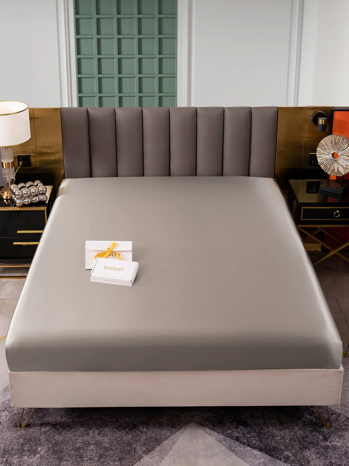 25Mommes Drap Housse en Soie Sans Couture - Image 14