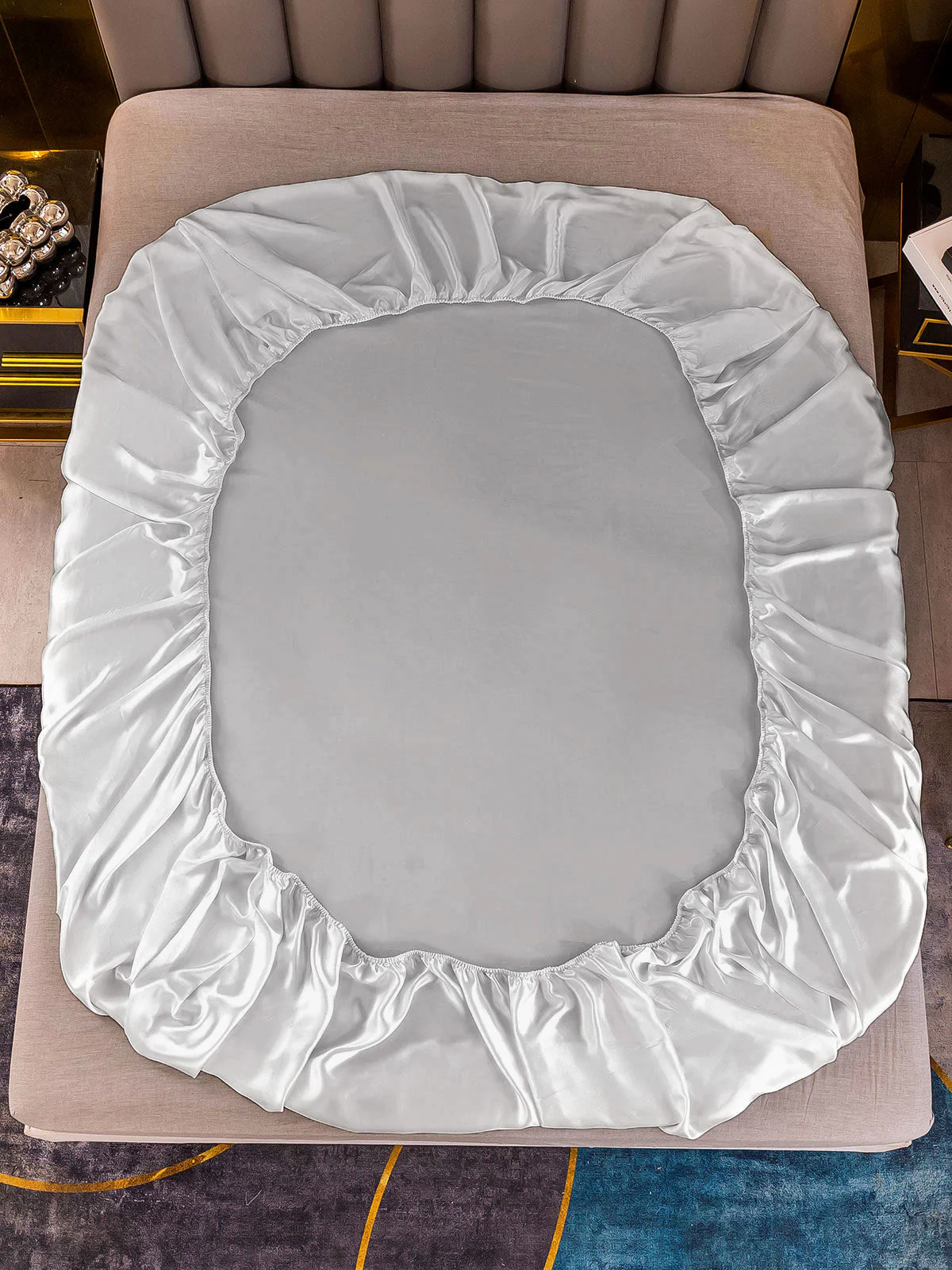 25Mommes Drap Housse en Soie Sans Couture - Image 27