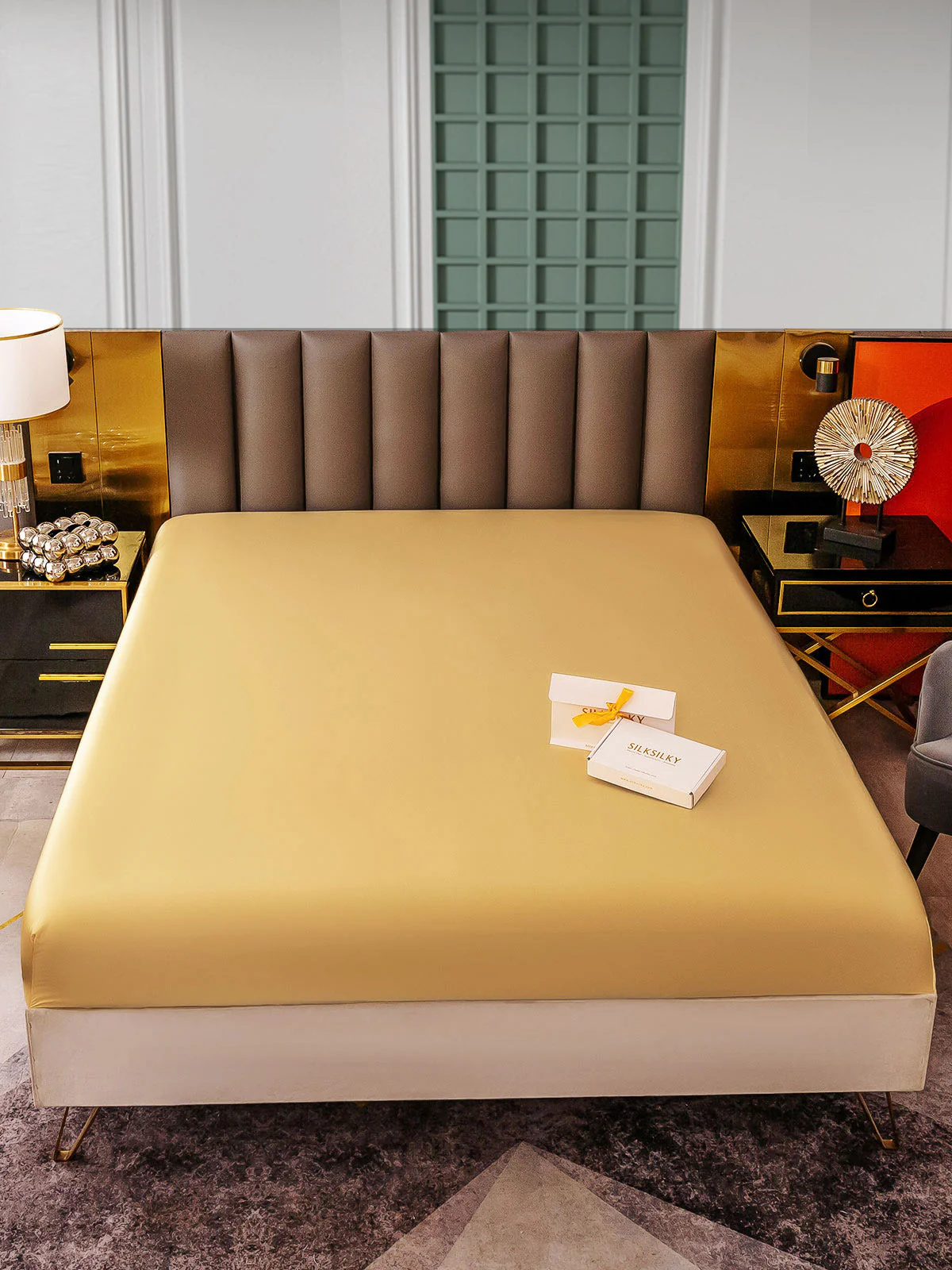 25Mommes Drap Housse en Soie Sans Couture - Image 48