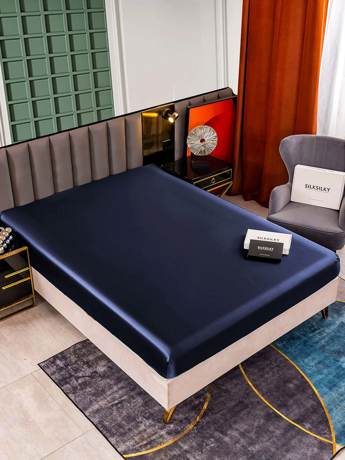 25Mommes Drap Housse en Soie Sans Couture - Image 7