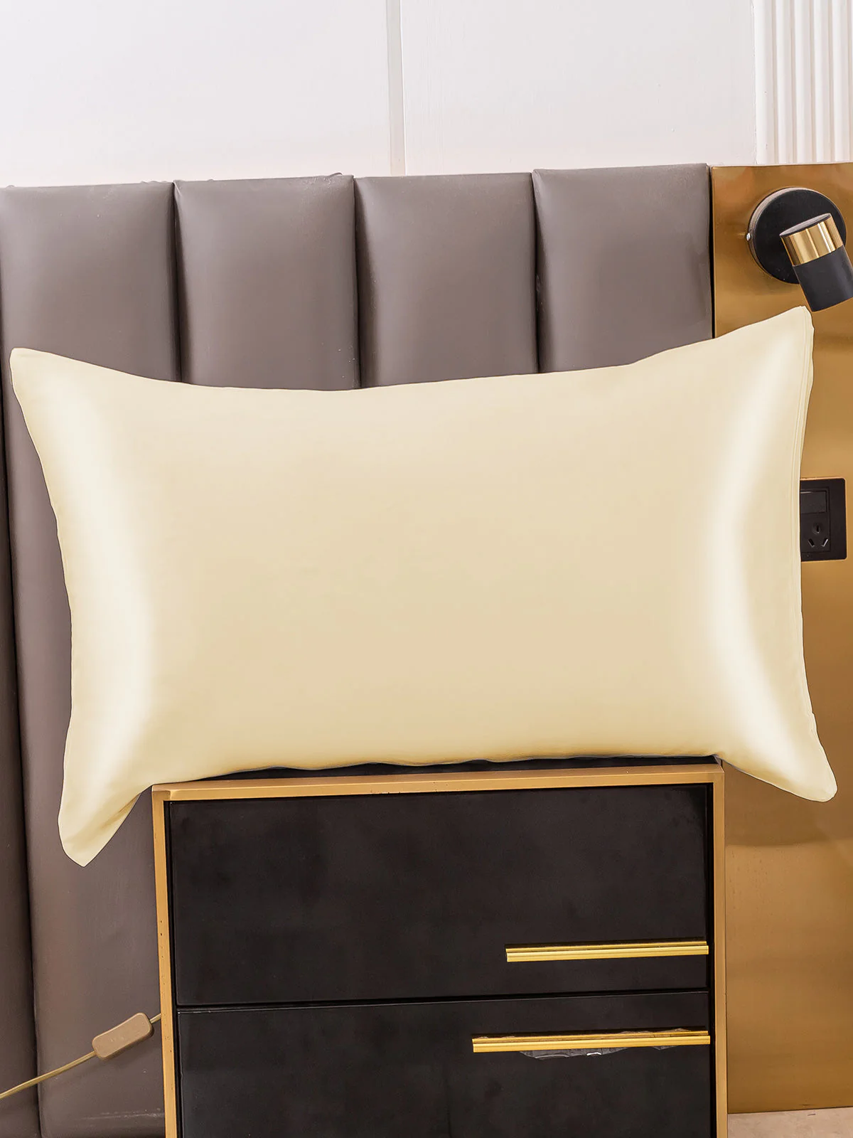 2x Taie d’Oreiller Simple Enveloppée En Soie Luxueuse 30Momme - Image 21