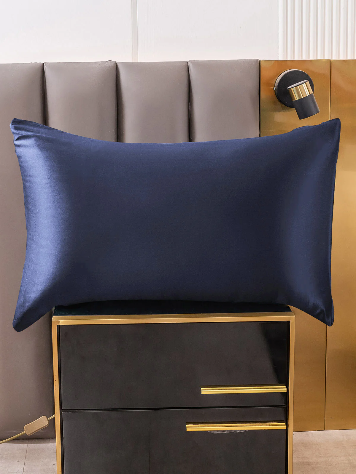 2x Taie d’Oreiller Simple Enveloppée En Soie Luxueuse 30Momme - Image 27