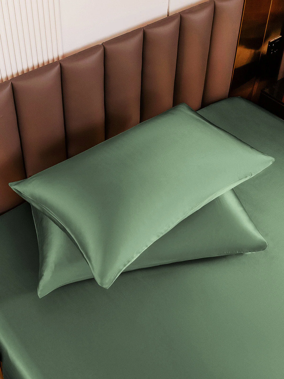 2x Taie d’Oreiller Simple Enveloppée En Soie Luxueuse 30Momme - Image 63
