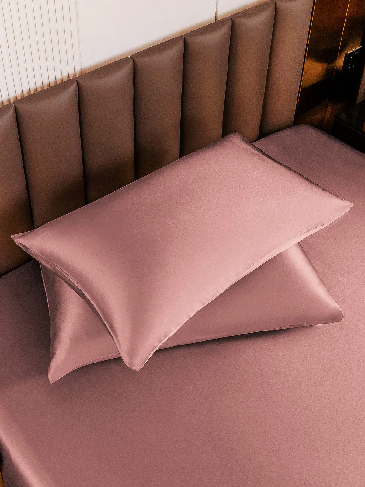2Pcs 30Momme Luxueuse Soie Taie d‘oreiller - Fermeture à glissière cachée - Image 73
