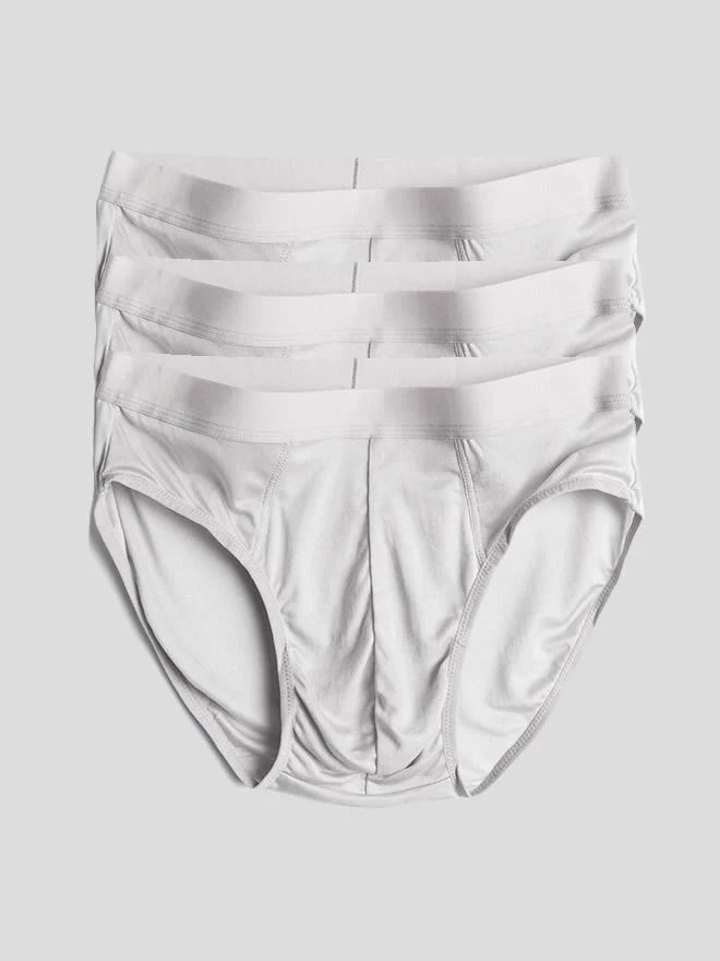 3-Pack Slips Homme en Soie Pure Respirante - Image 23