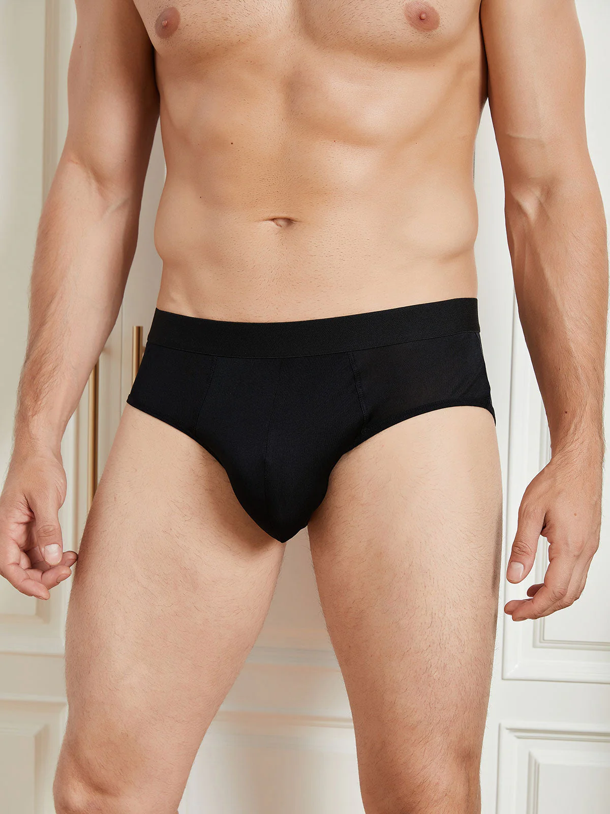 3-Pack Slips Homme en Soie Pure Respirante - Image 8