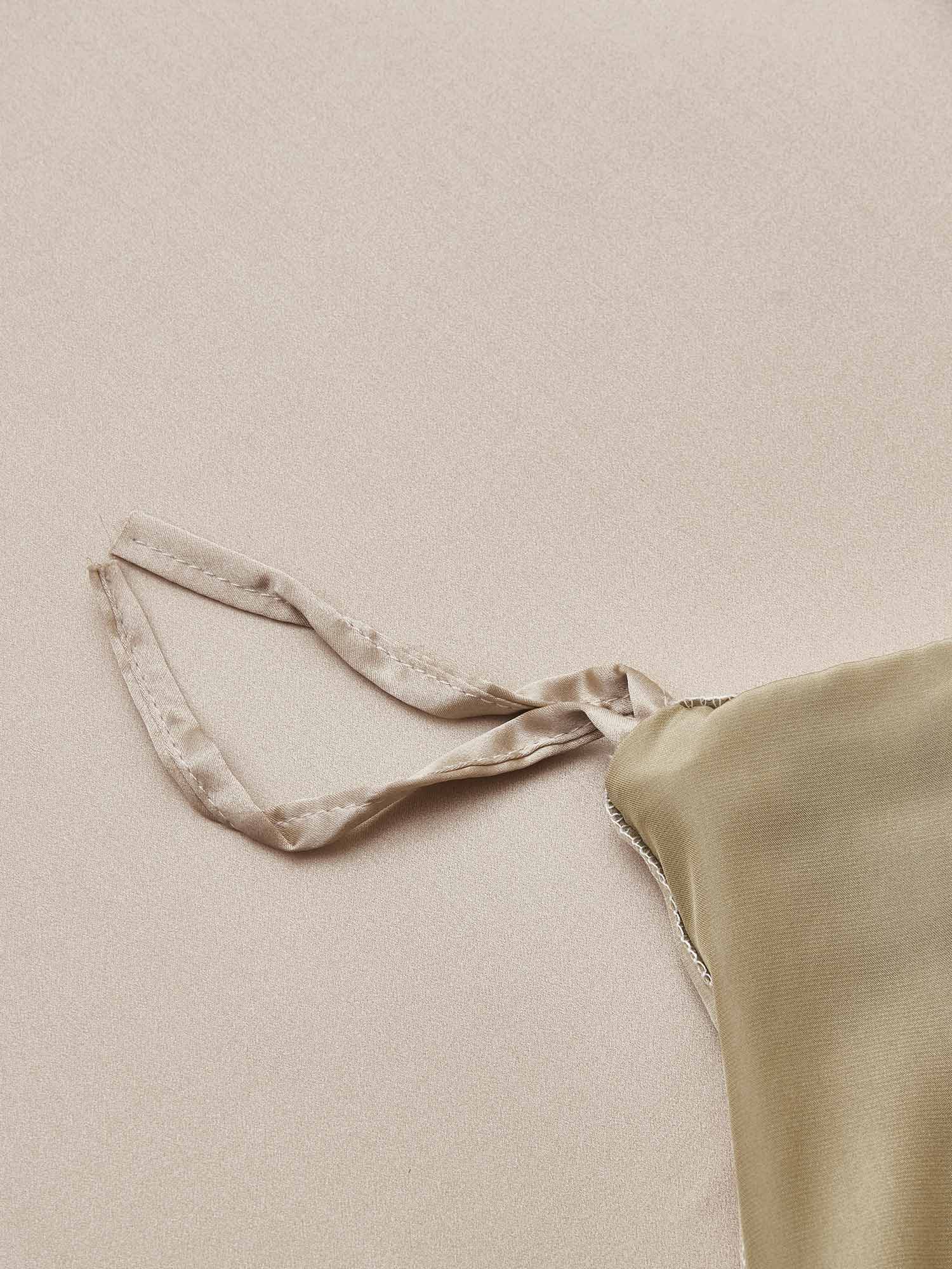19Momme 4Pcs Housse de couette+Taie d‘oreiller + Draps Plat - Image 102