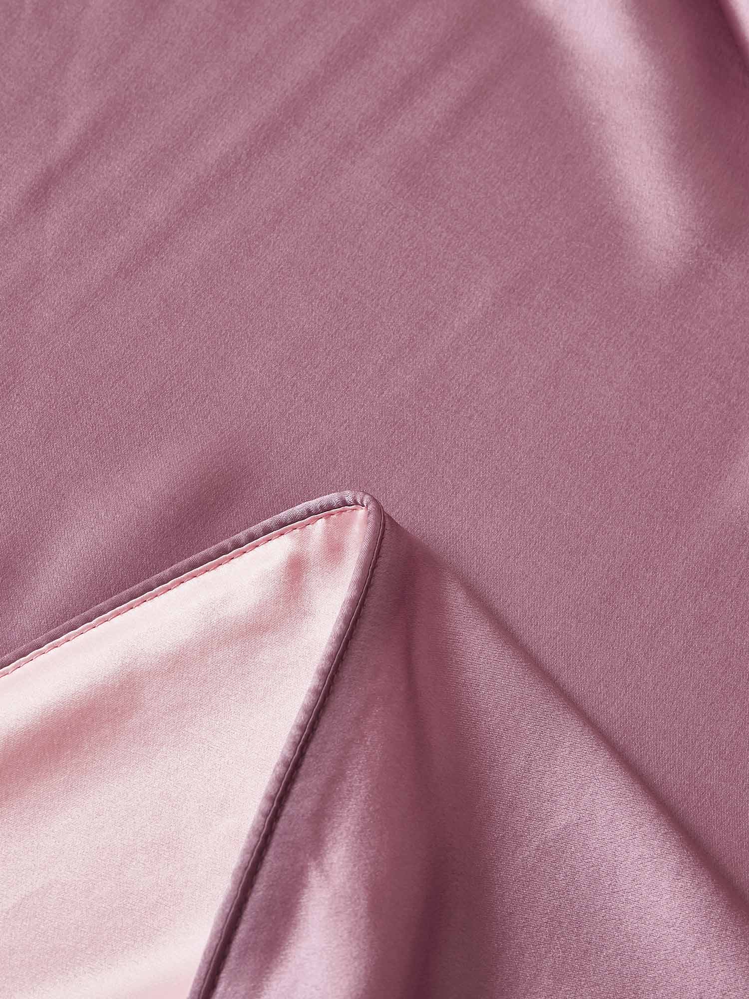 19Momme 4Pcs Housse de couette+Taie d‘oreiller + Draps Plat - Image 116