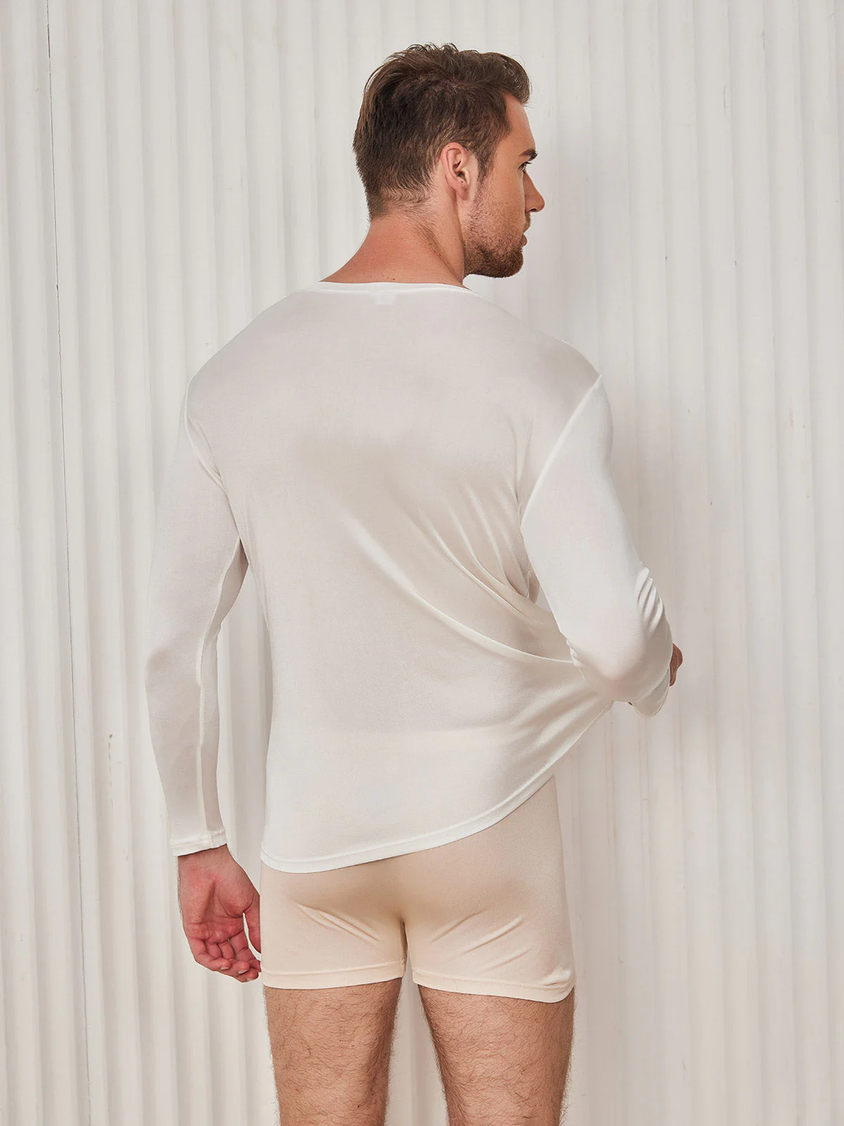 T-Shirt en Soie pour Homme - Image 12
