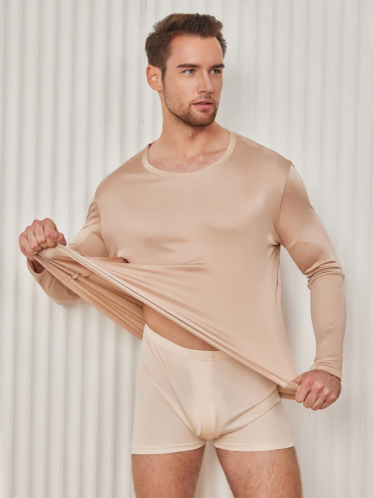 T-Shirt en Soie pour Homme - Image 16