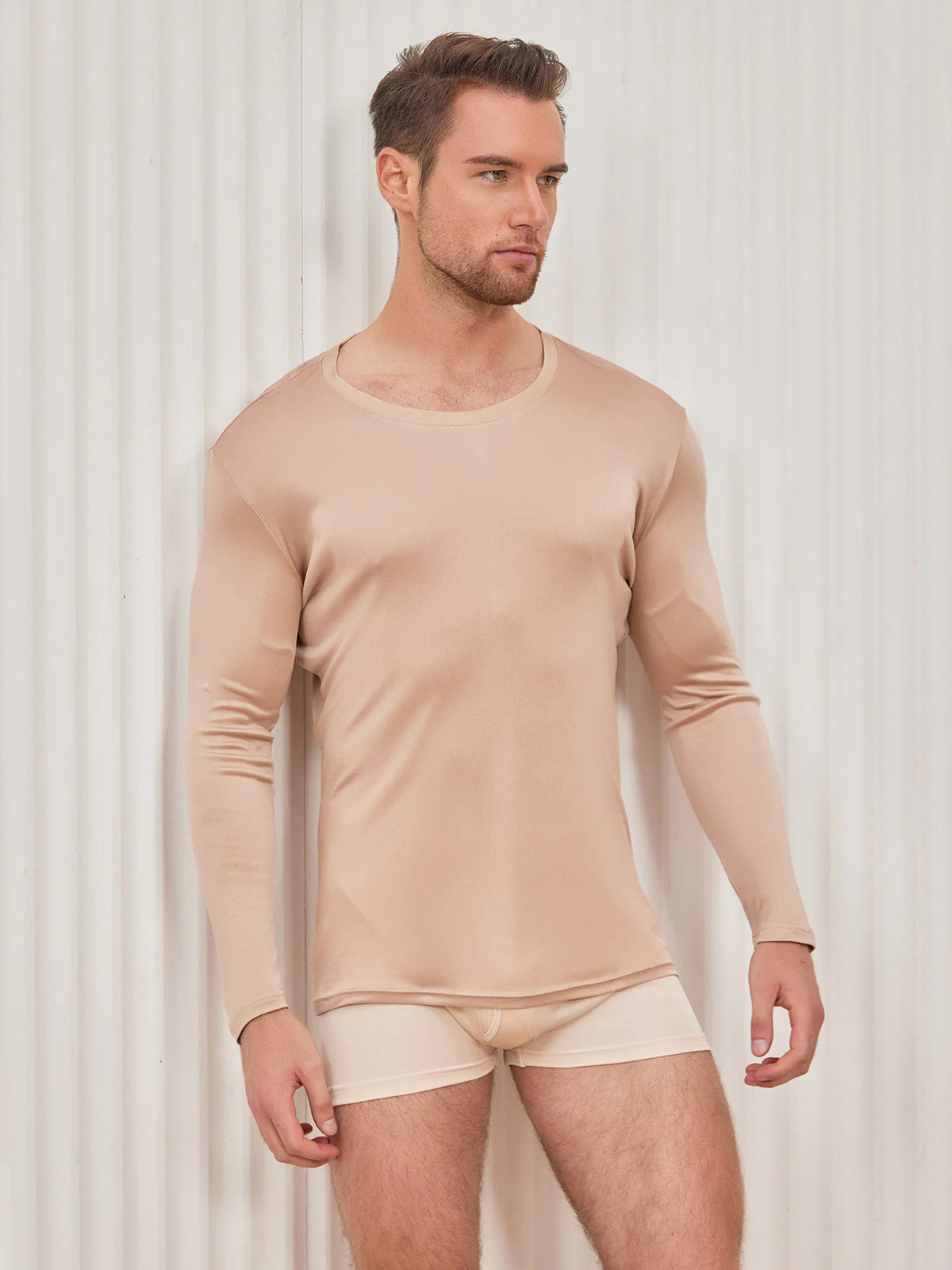 T-Shirt en Soie pour Homme - Image 18