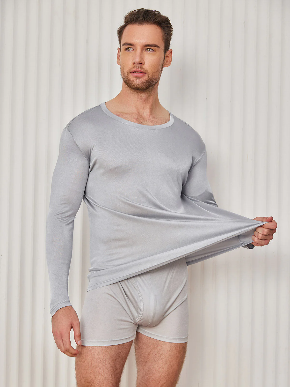 T-Shirt en Soie pour Homme - Image 21