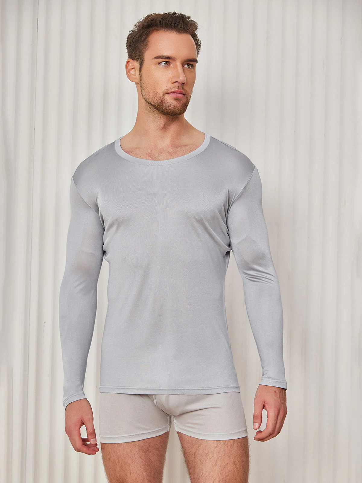 T-Shirt en Soie pour Homme - Image 22
