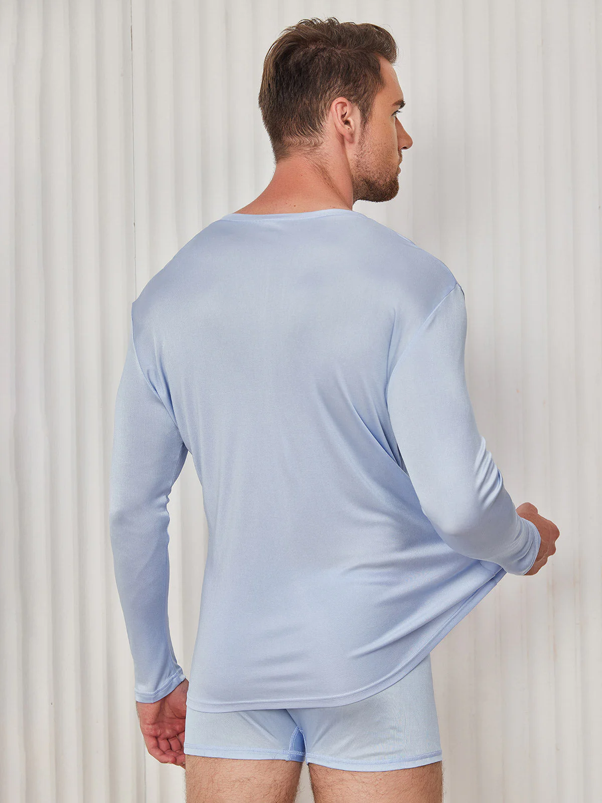 T-Shirt en Soie pour Homme - Image 24