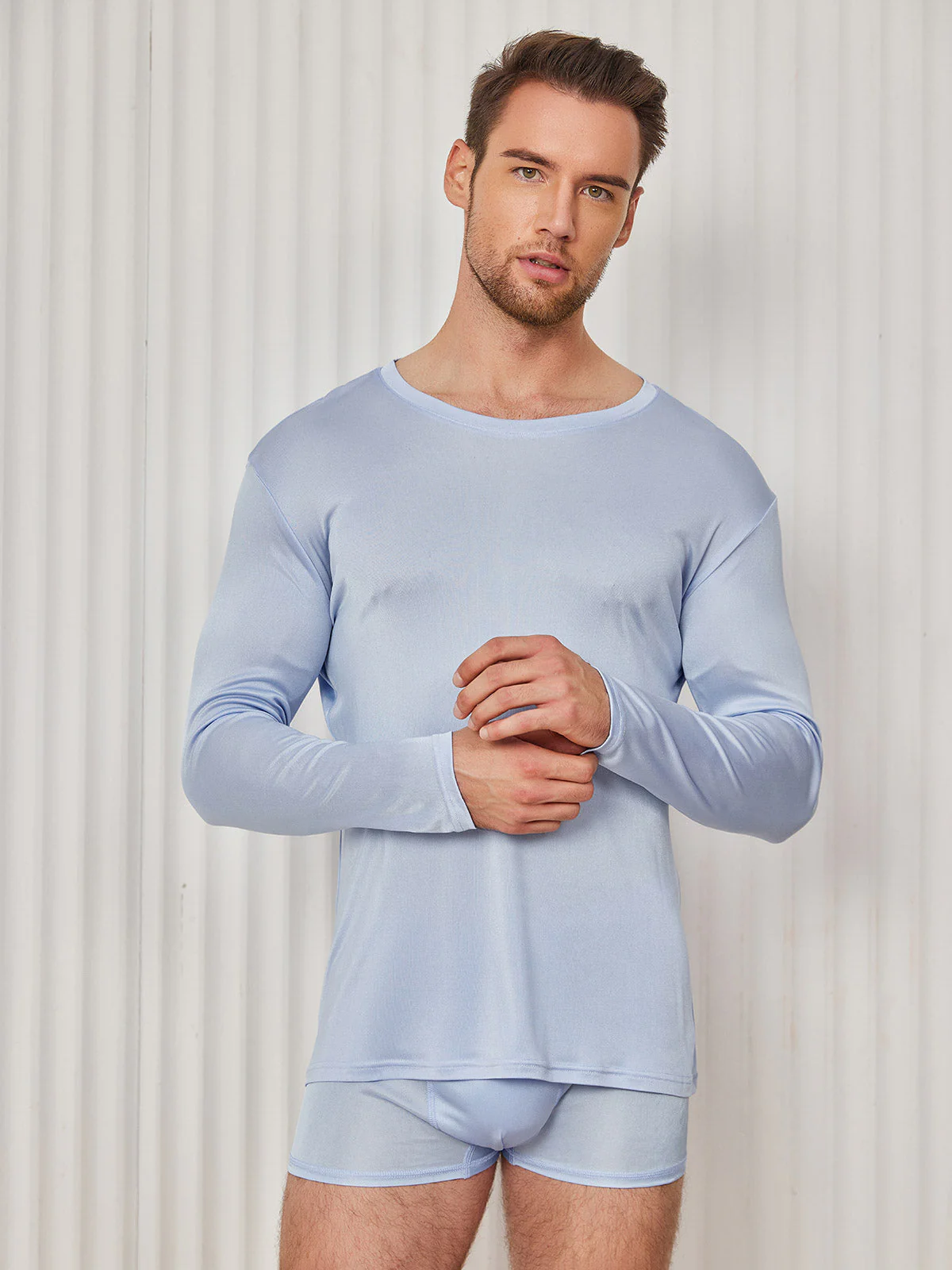 T-Shirt en Soie pour Homme - Image 25