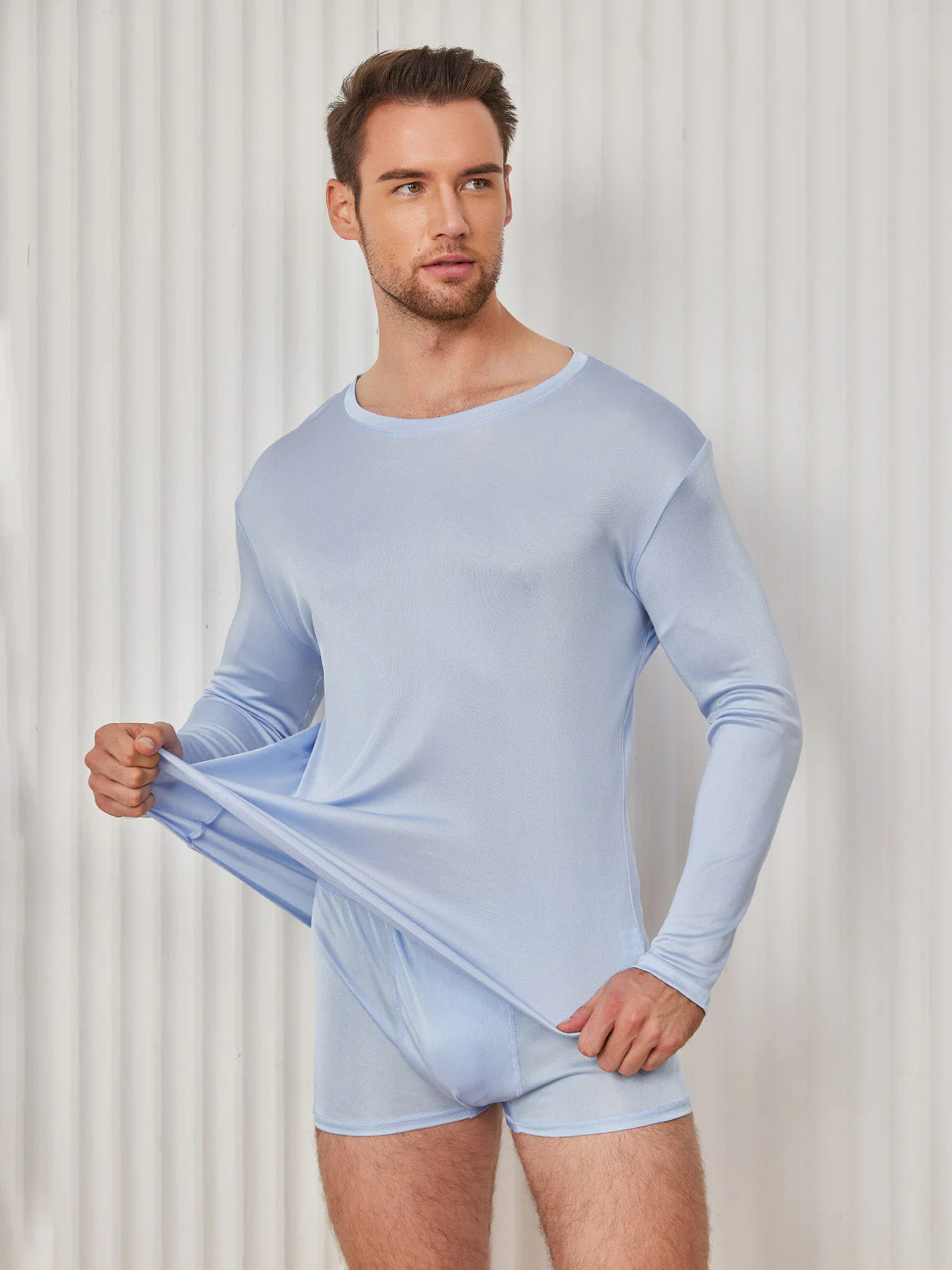 T-Shirt en Soie pour Homme - Image 26